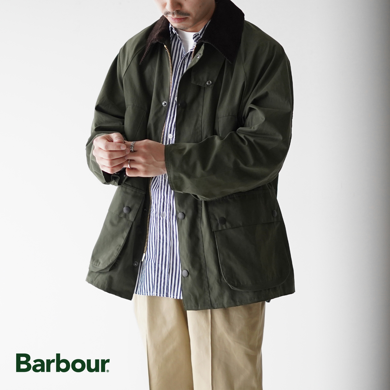 楽天市場】バブアー Barbour オーバーサイズ ピーチスキン ビデイル