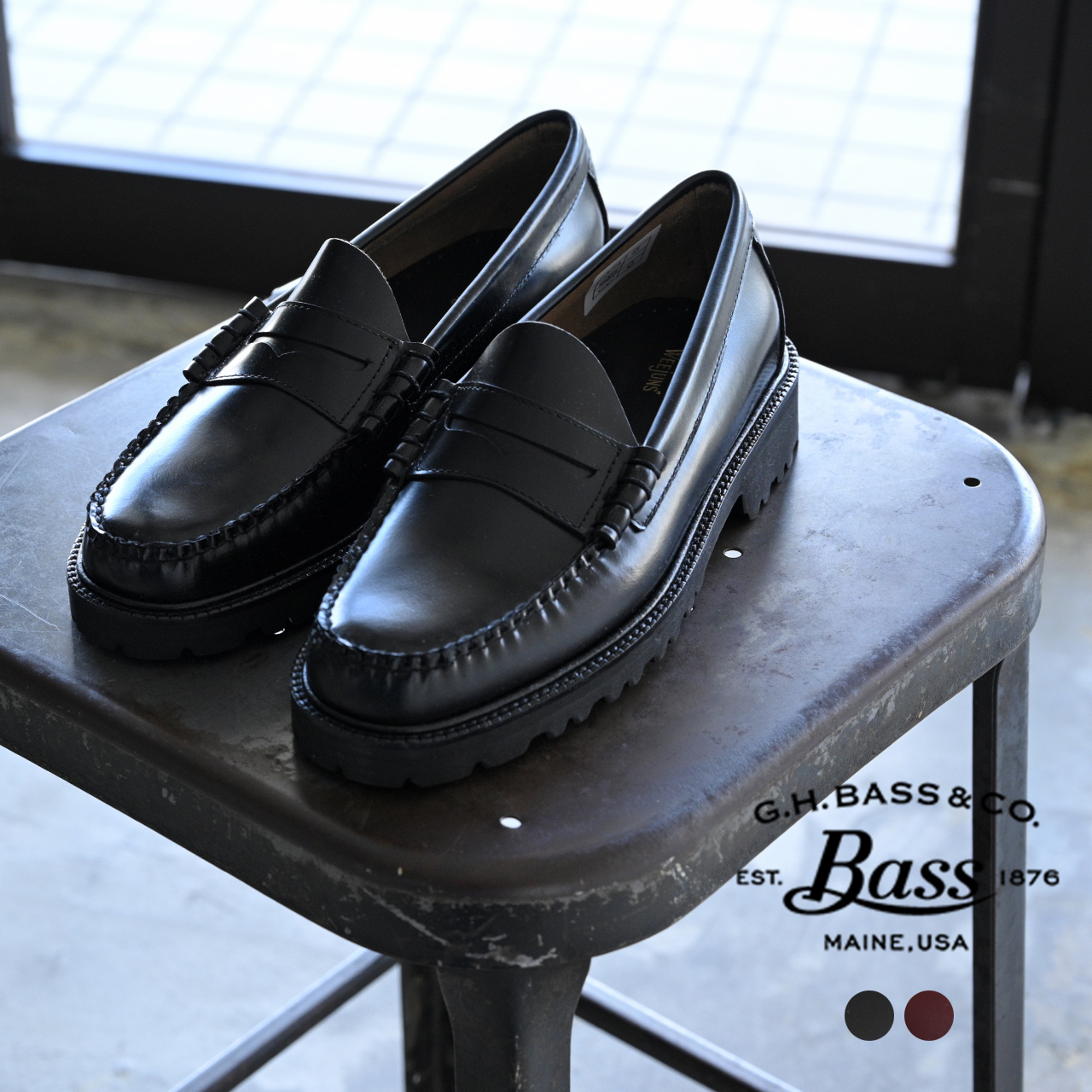 BASS CO. GHBASS Larsonローファー