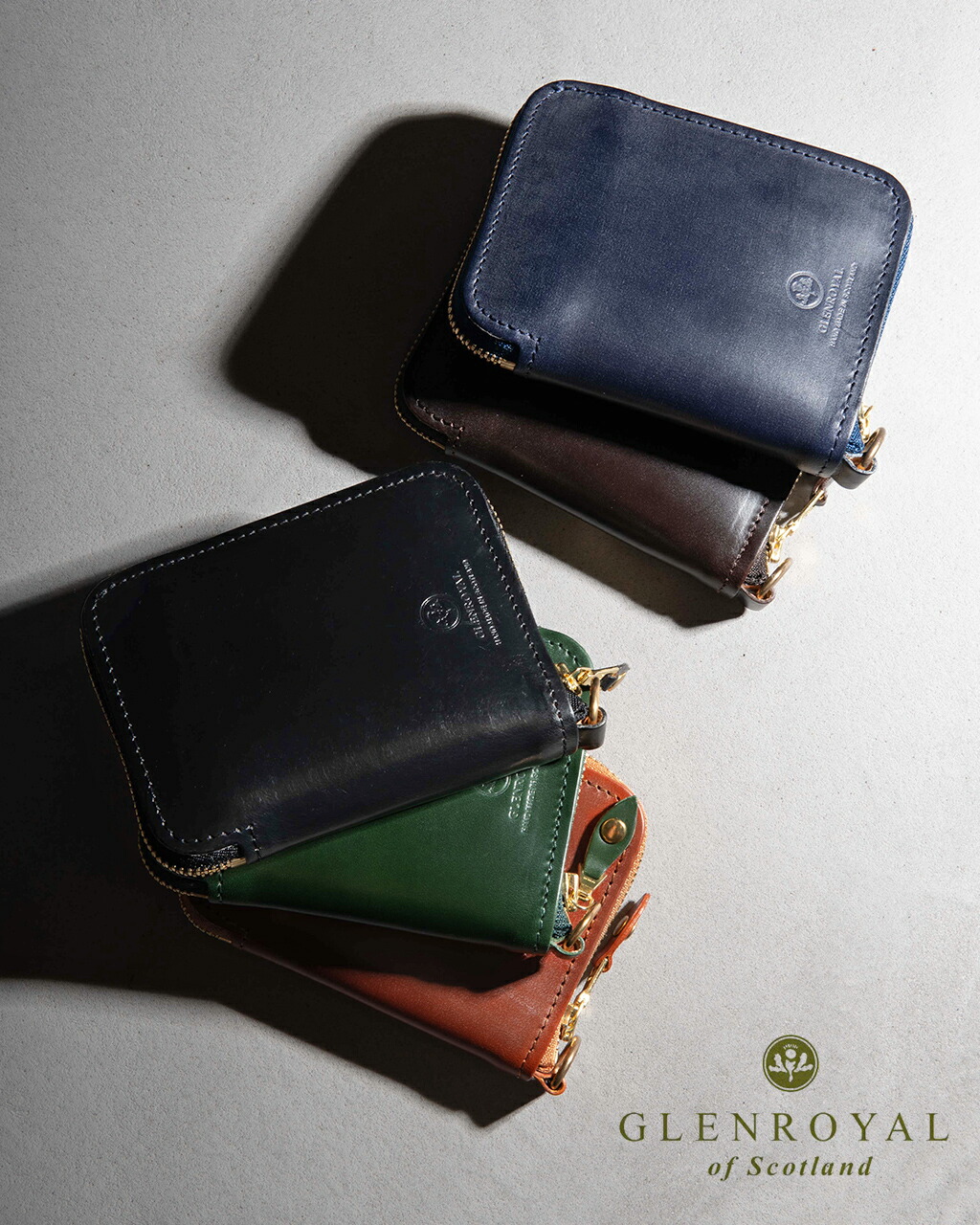 【GLEN】マネークリップ(小銭入れ付) GLENROYAL｜MONEY CLIP WITH POCKET マネークリップ 小銭入れ 財布 03