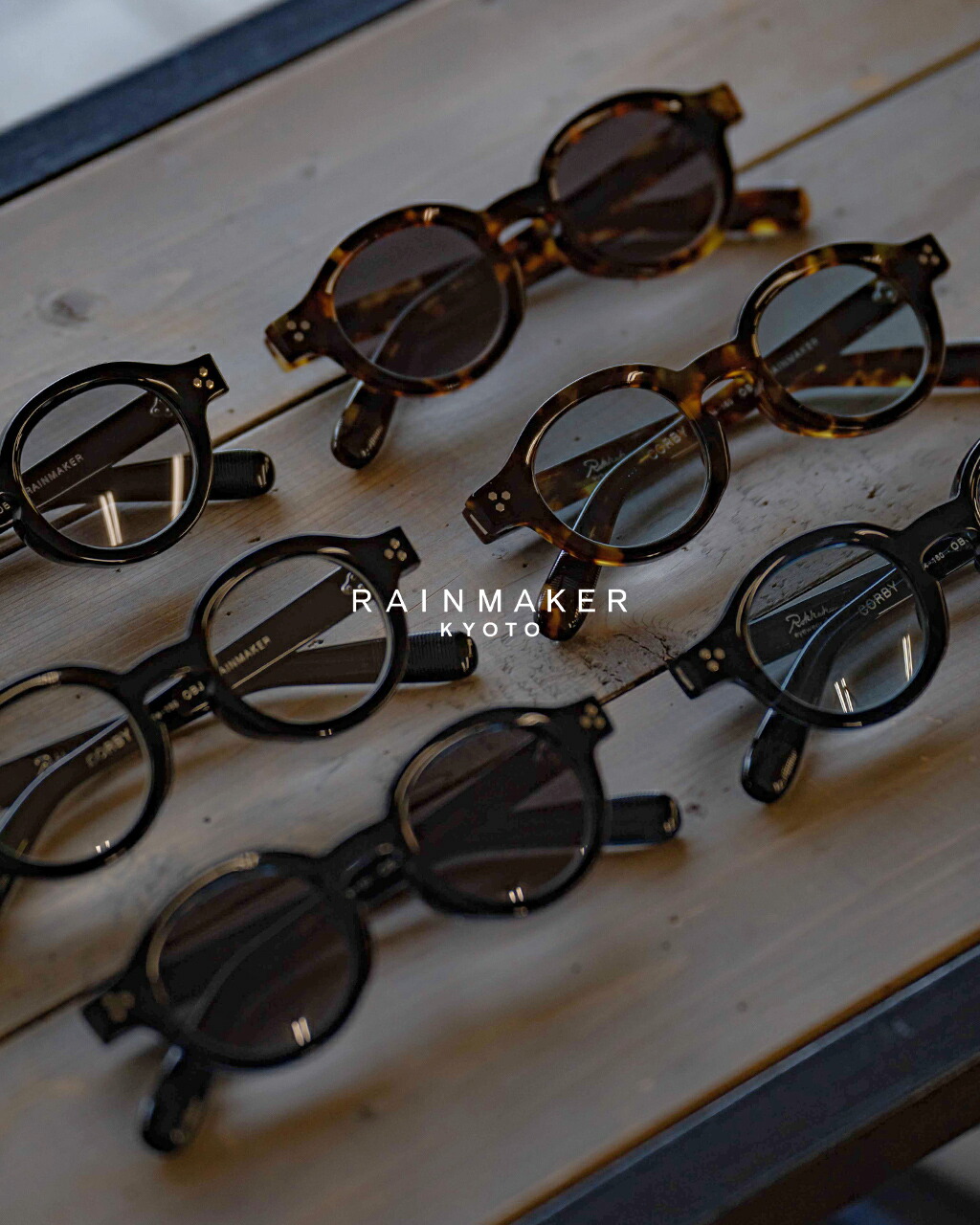 オブジェ × レインメーカー OBJ × RAINMAKER コルビー CORBY ボストン型 サングラス カラーレンズ 眼鏡 メンズ レディース RM251-042 0720|Crouka LR/クローカ エルアール