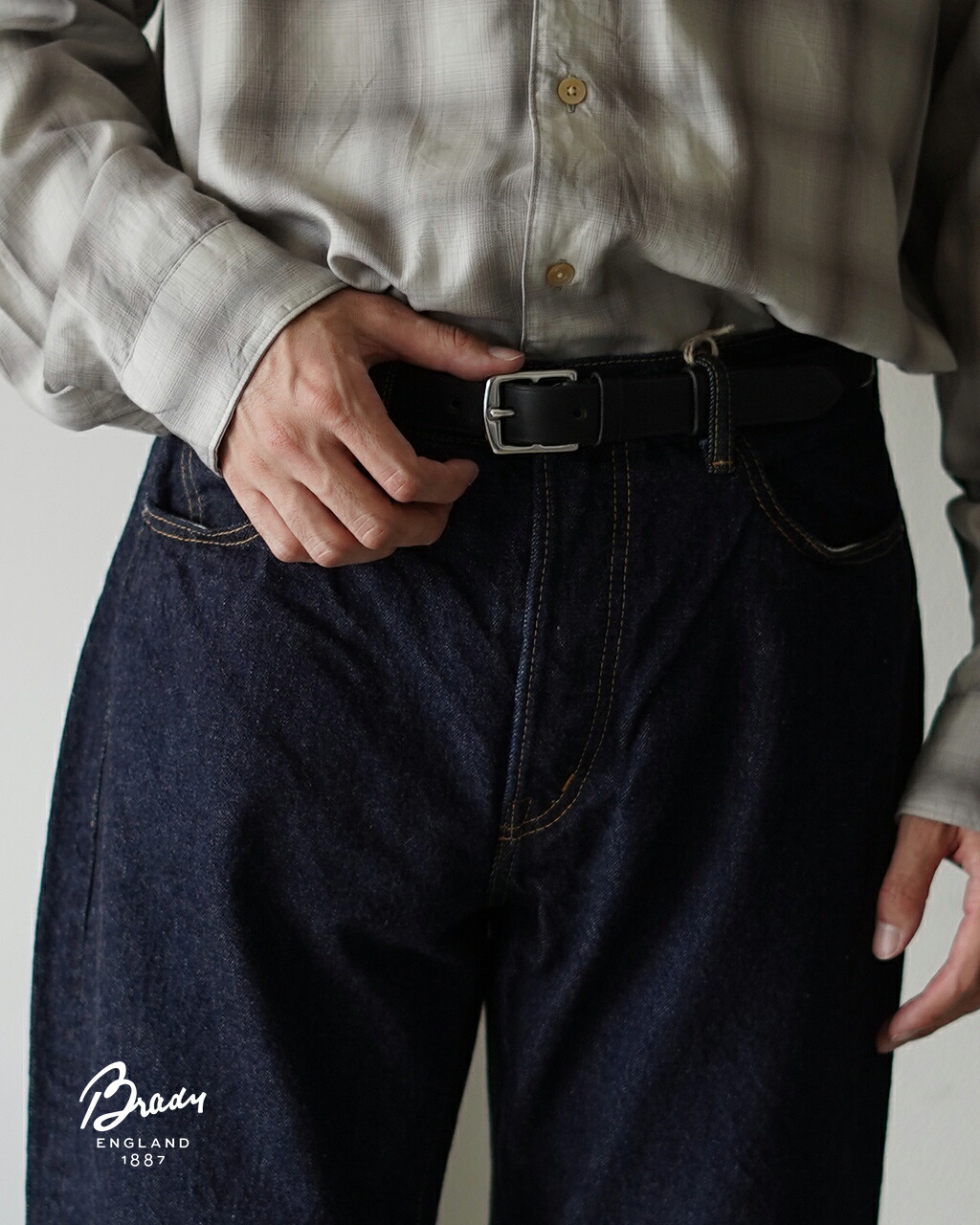 ブレディ Brady スティラップベルト 1インチ-シルバー メンズ レディース STIRRUP BELT 1in-SILVER 1009【クーポン対象外】【レビュー企画対象】|Crouka LR/クローカ エルアール
