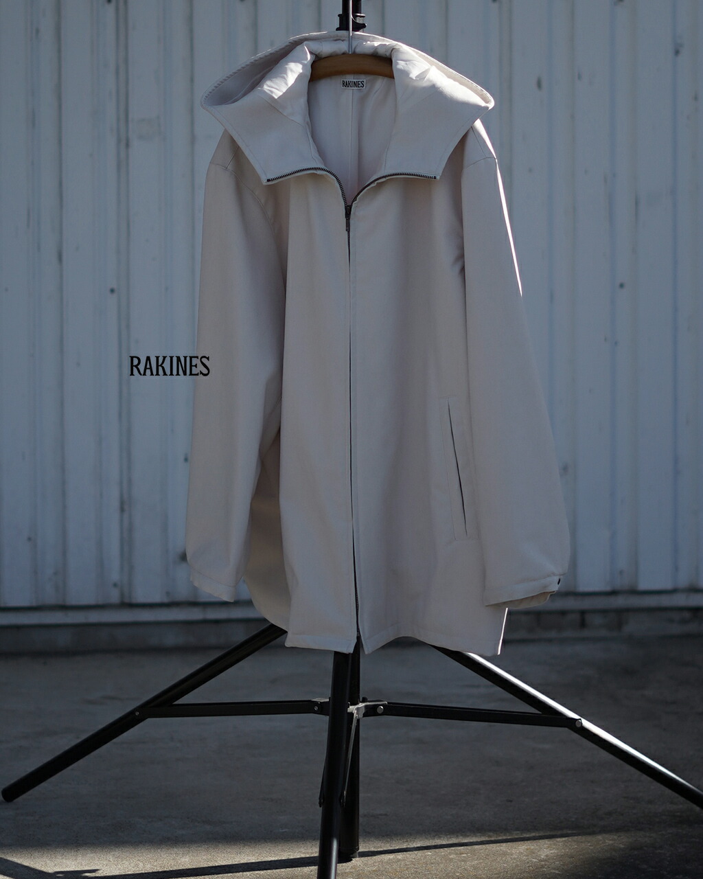 ラキネス RAKINES ジップアップ ジャケット メンズ Microfiber leather - Patrick マイクロファイバーレザー パトリック 長袖 羽織 14S25AF327B 1017 cpn123