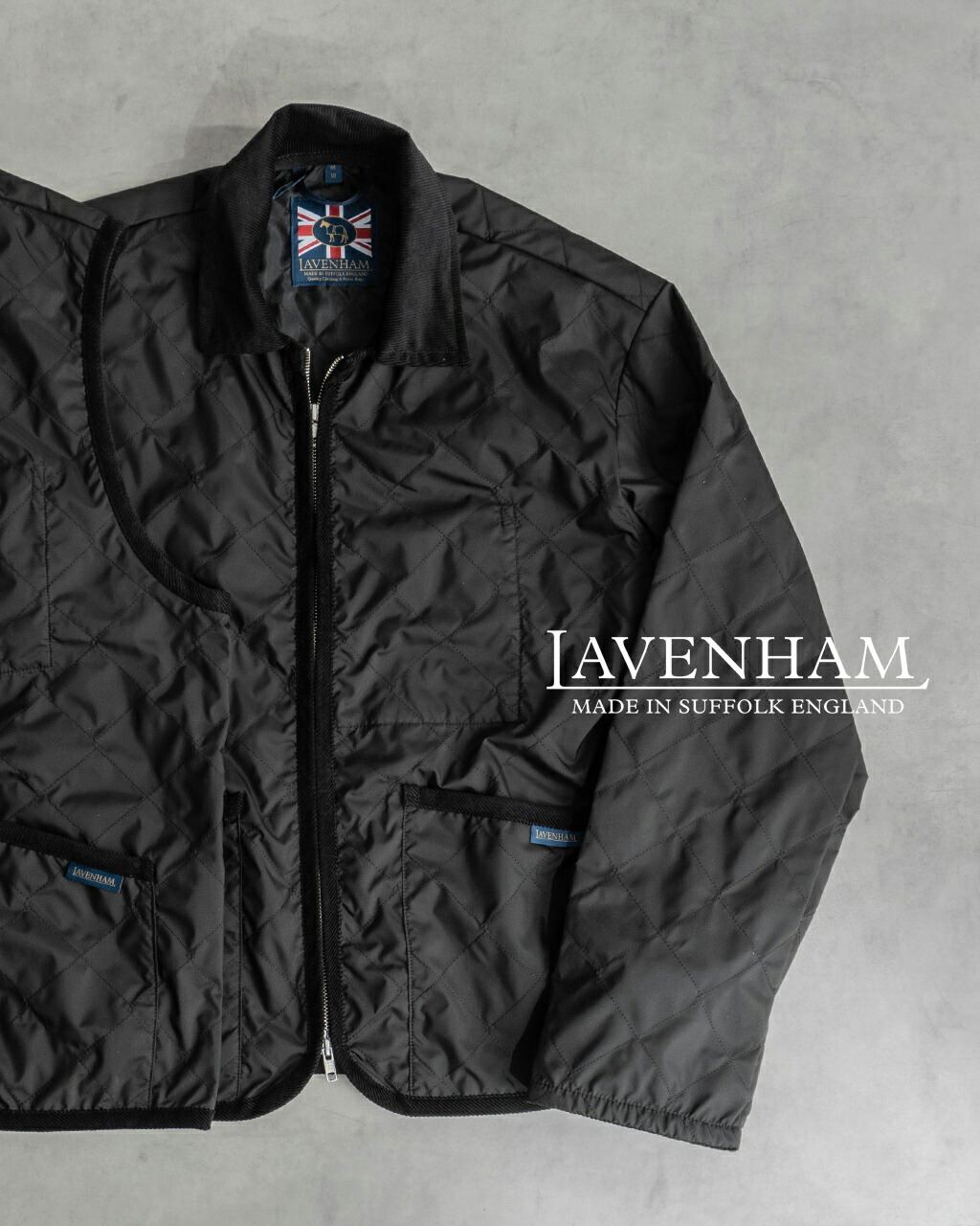 ラベンハム Lavenham アンワディッド テイナム メンズ UNWADDED TEYNHAM MENS ライトアウター ジャケット キルティング 羽織り LV11018 0226 cpn123コート・ジャケット