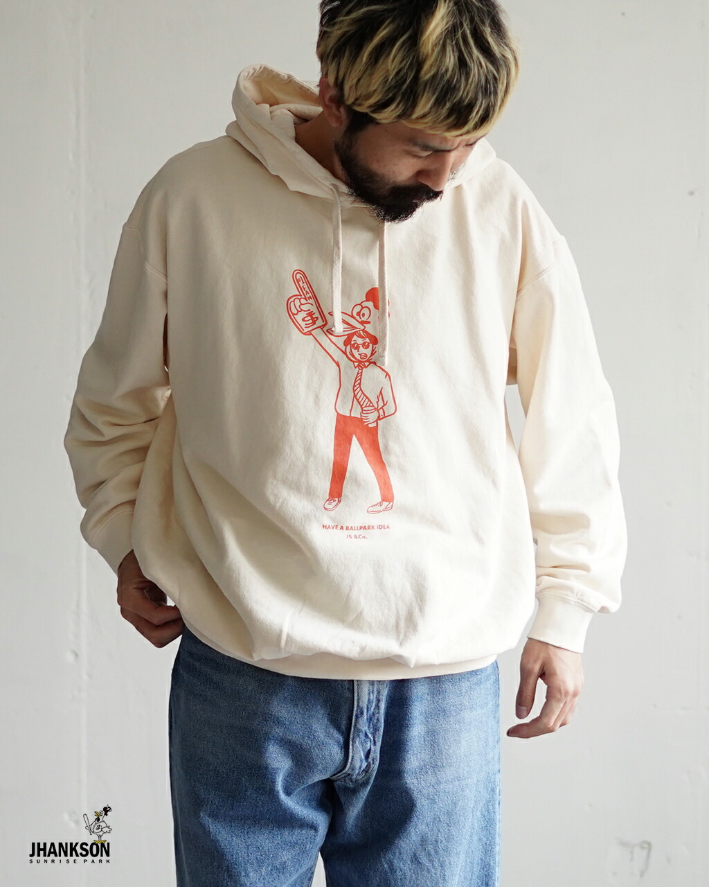 【期間限定ポイント15倍】【アウトレット！30%OFF】ジャンクソン JHANKSON スウェットパーカー 裏起毛 メンズ レディース HOODIE JH-CS012 1123 xp10