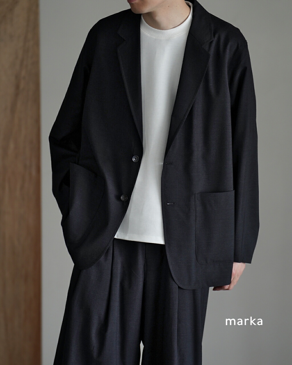 楽天市場】marka / マーカ | wool soft serge ダブル テーラード