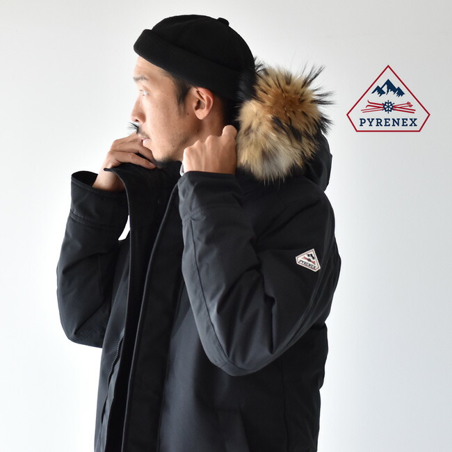 楽天市場 ピレネックス メンズ ダウン アヌシー ジャケット Pyrenex Annecy Jacket フードファー ミドルレングス ダウンジャケット コート メンズ アウター Hmo Crouka クローカ