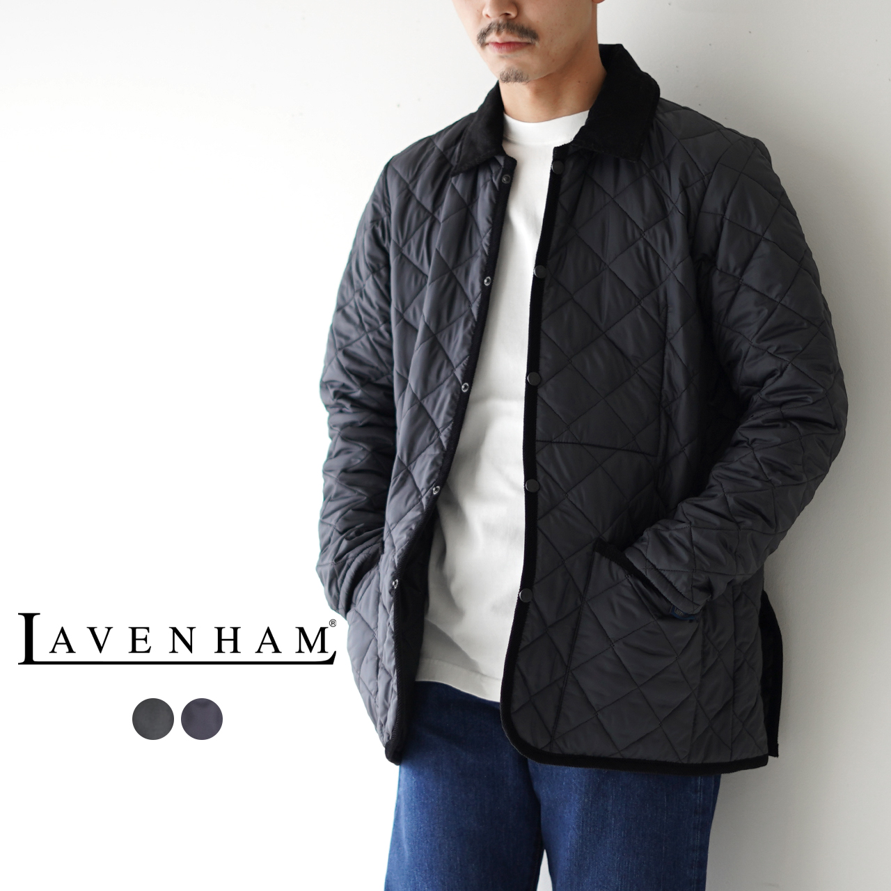 楽天市場 クーポン対象 ラベンハム Lavenham メンズ デンハム Denham Men S キルティング ジャケット 21秋冬 スナップボタン ショートジャケット Slj9003 送料無料 0718 Crouka クローカ