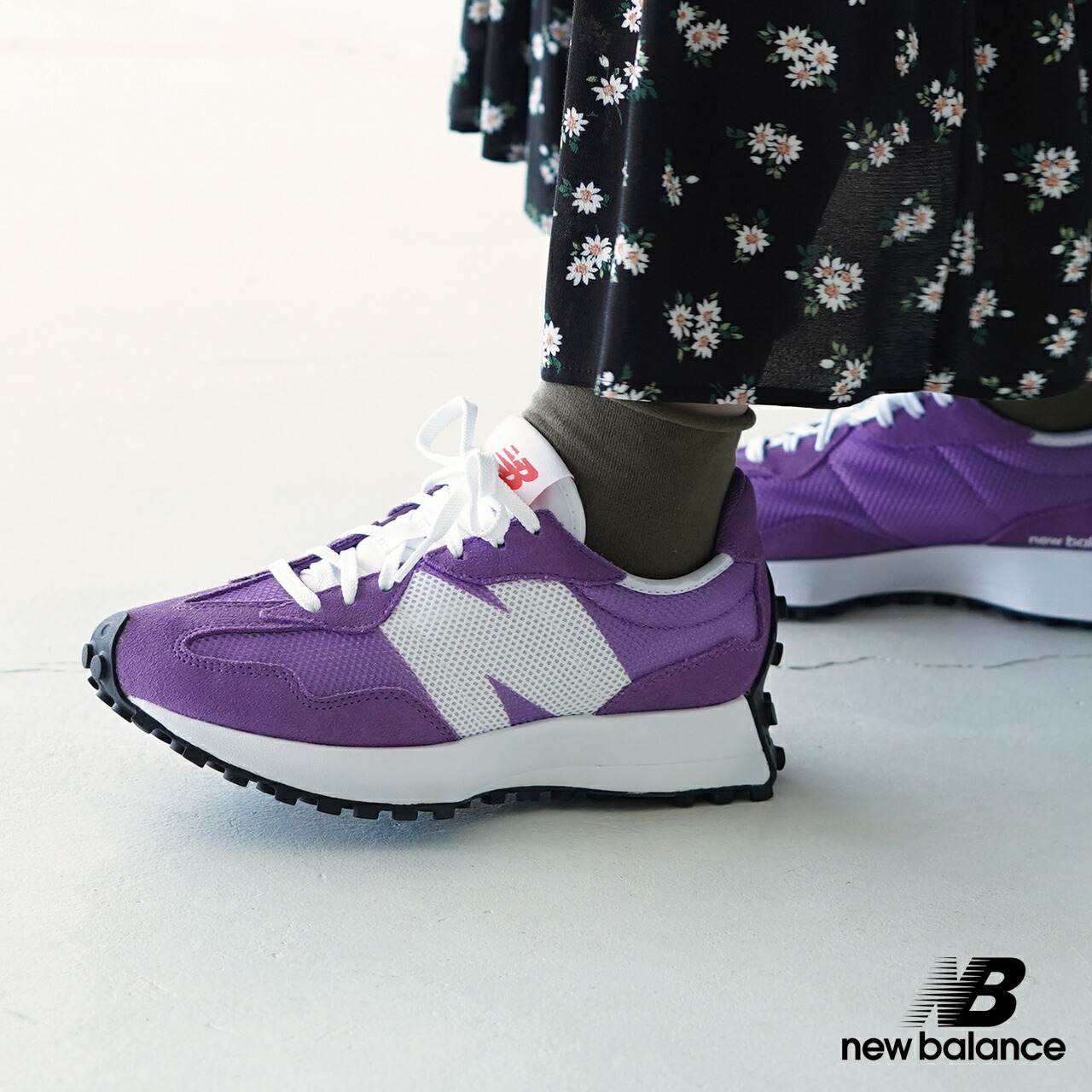 New Balance - ニューバランス スニーカー 327 WS327 ANB ホワイト