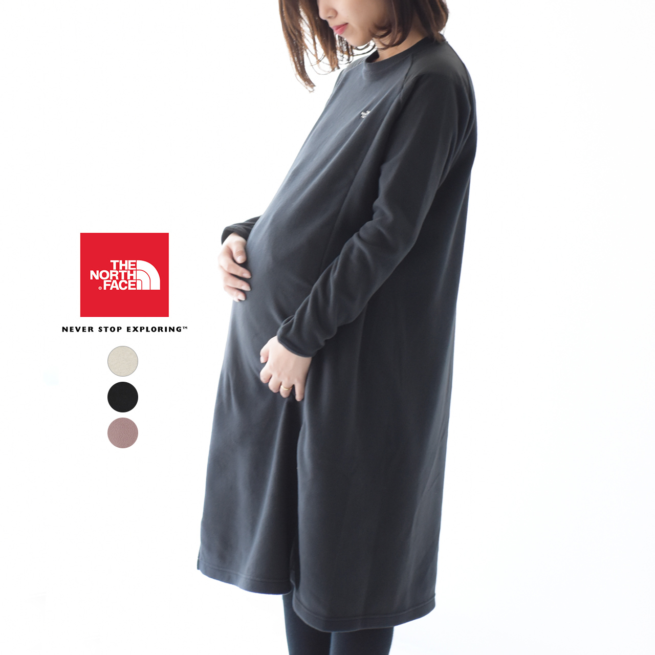 楽天市場 クーポン10 Off ノースフェイス マタニティ マイクロフリース ワンピース Maternity Micro Fleece One Piece レディース 21秋冬 Nlm The North Face 送料無料 1006 Crouka クローカ