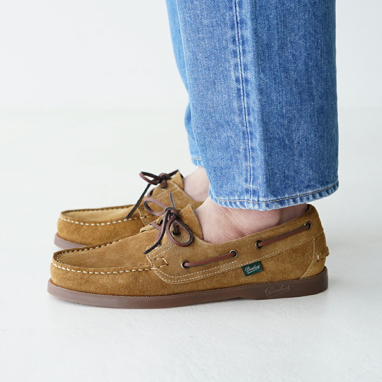 パラブーツ Paraboot Barth 寝台 メンズ 21春夏 スエードレザー 甲板シューズ モカシン デッキシューズ スエード 無地 スペイン製 25 5cm 28 5cm 送料無料 0416 Cannes Encheres Com