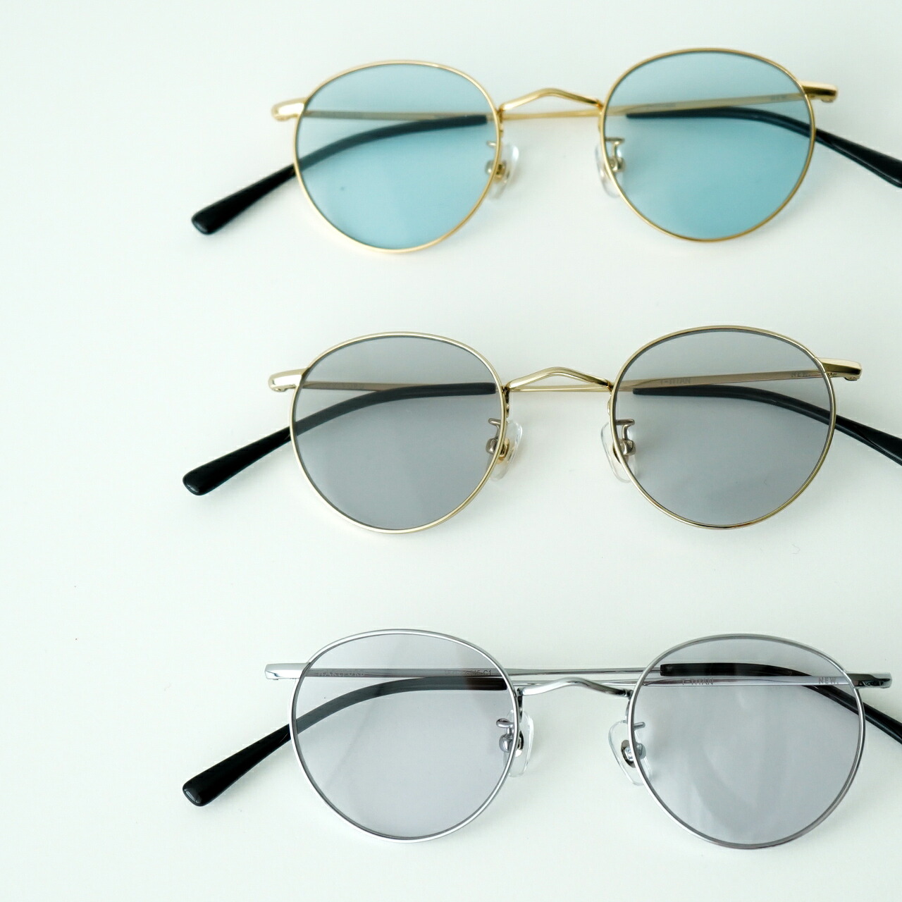 ニュー ニュー 眼鏡 メガネ めがね 着こなしを知的に彩るメタルフレーム 0526バッグ 小物 ブランド雑貨 ポイント10倍 ハートフォード レディース メンズ レトロ New 21春夏 ボストン型 伊達メガネ カラーレンズ New ハートフォード Hartford レトロ 丸眼鏡 送料