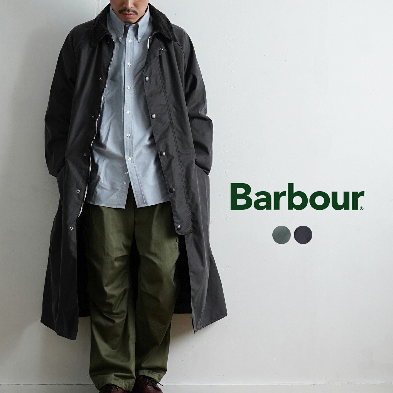 Barbour BURGHLEY ロングコート バブアー www.nespresso.com.do