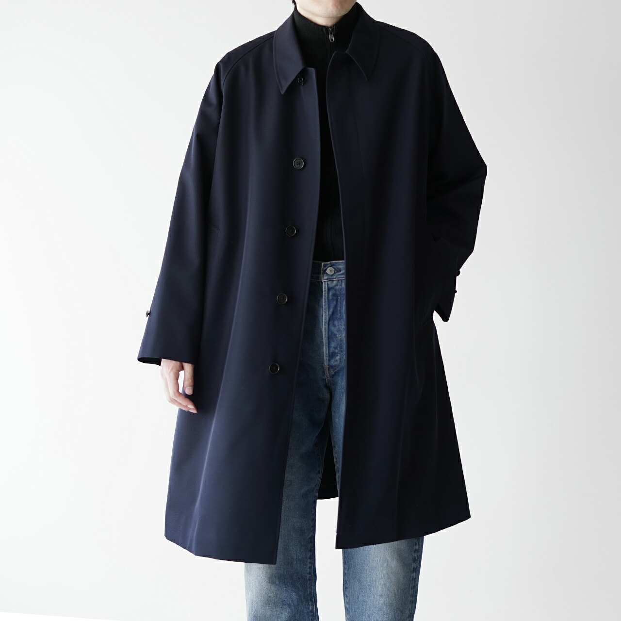 送料無料（一部地域を除く）】 キャプテンサンシャイン KAPTAIN SUNSHINE ウォーカーコート Walker Coat ステンカラー  Aライン コート メンズ 2022秋冬 KS22FCO03 0705 cloud.nout.am