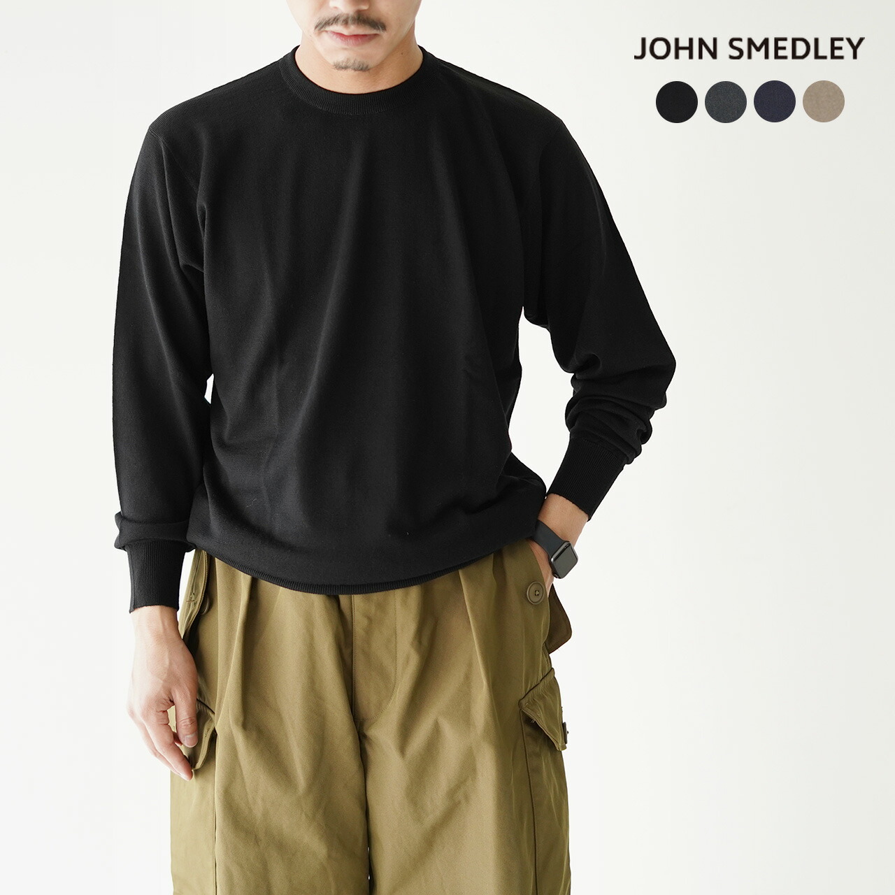 楽天市場】ジョンスメドレー JOHN SMEDLEY【日本限定】30G Vネック