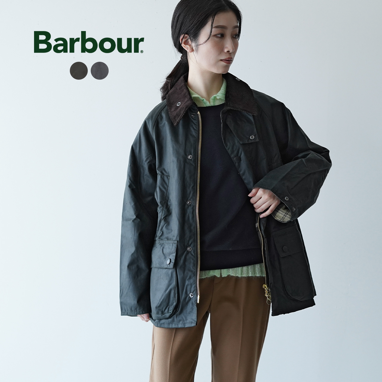 【楽天市場】バブアー Barbour オーバーサイズ ビデイル OVER SIZE