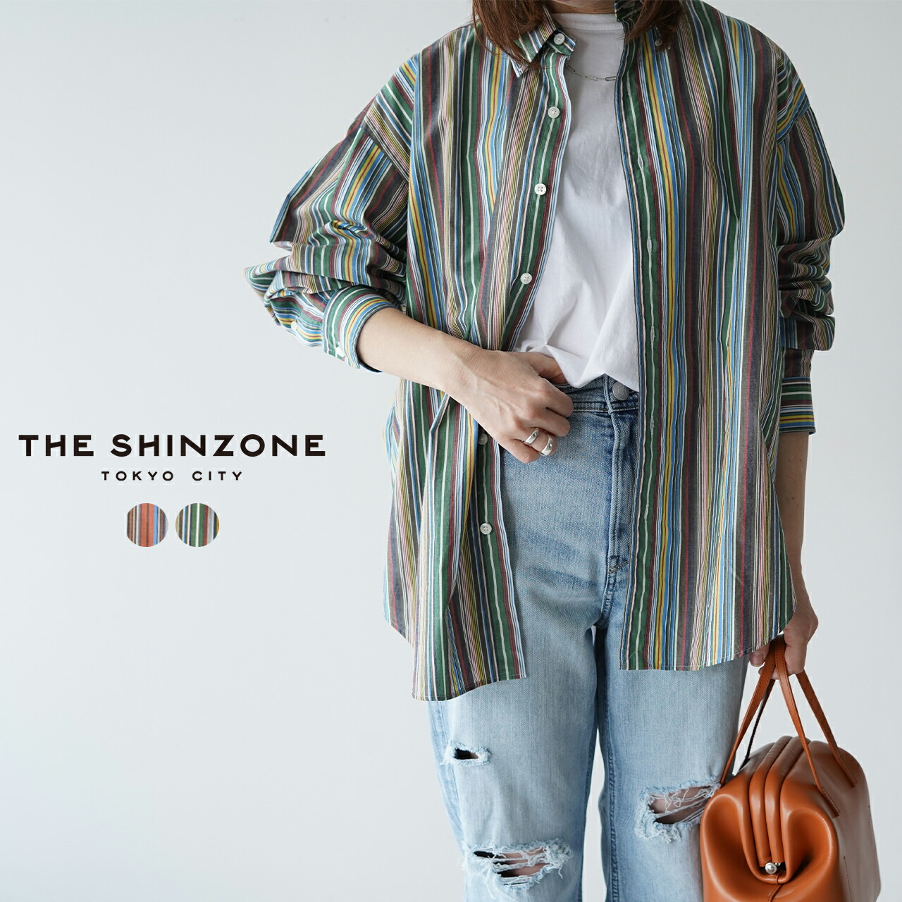最大48%OFFクーポン シンゾーン THE SHINZONE ダディシャツ マルチ ...