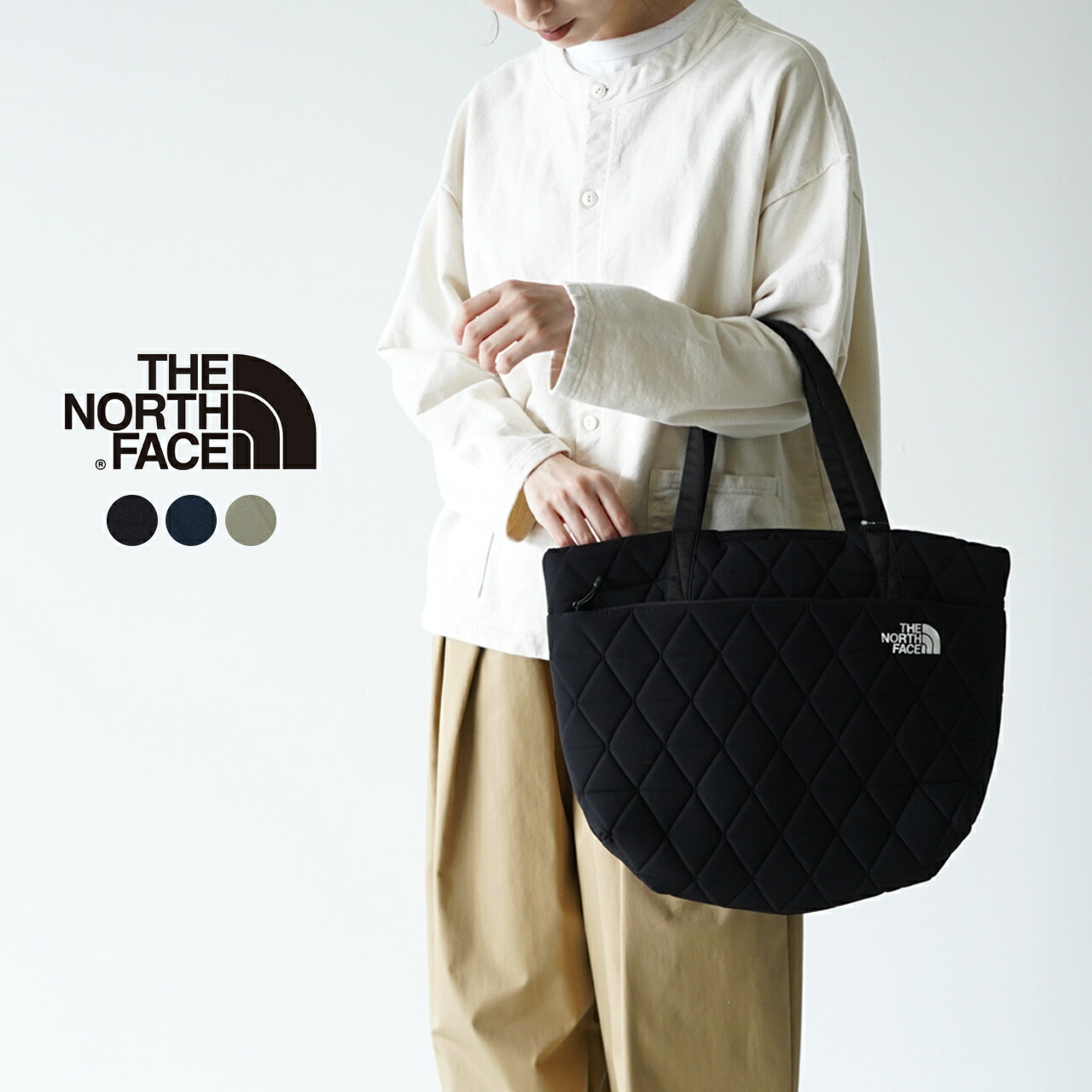 【楽天市場】ノースフェイス THE NORTH FACE ジオフェイス トート Geoface Tote 15L トートバッグ ブラック