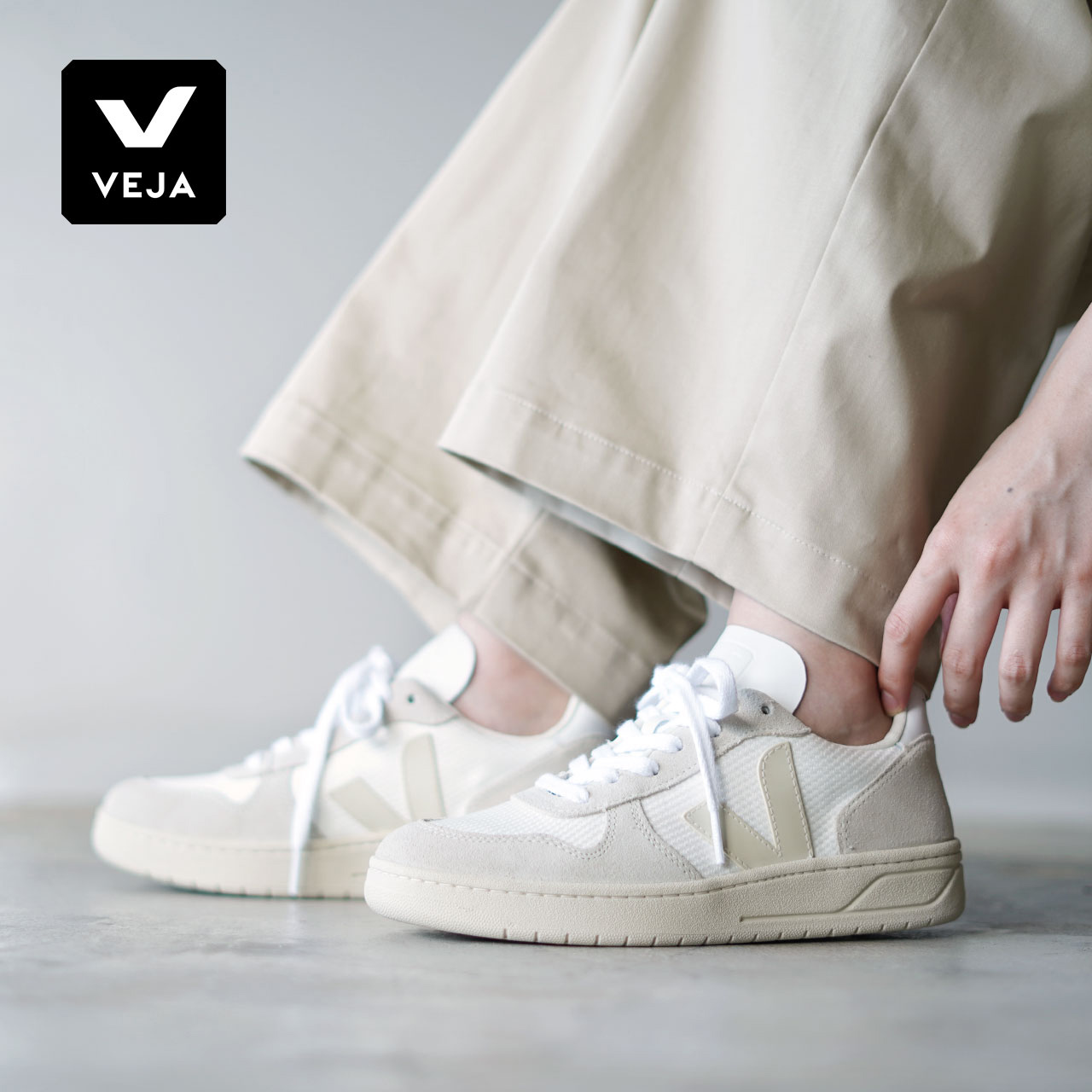 楽天市場】【アウトレット！30%OFF】ヴェジャ ベジャ VEJA V-10 レザー