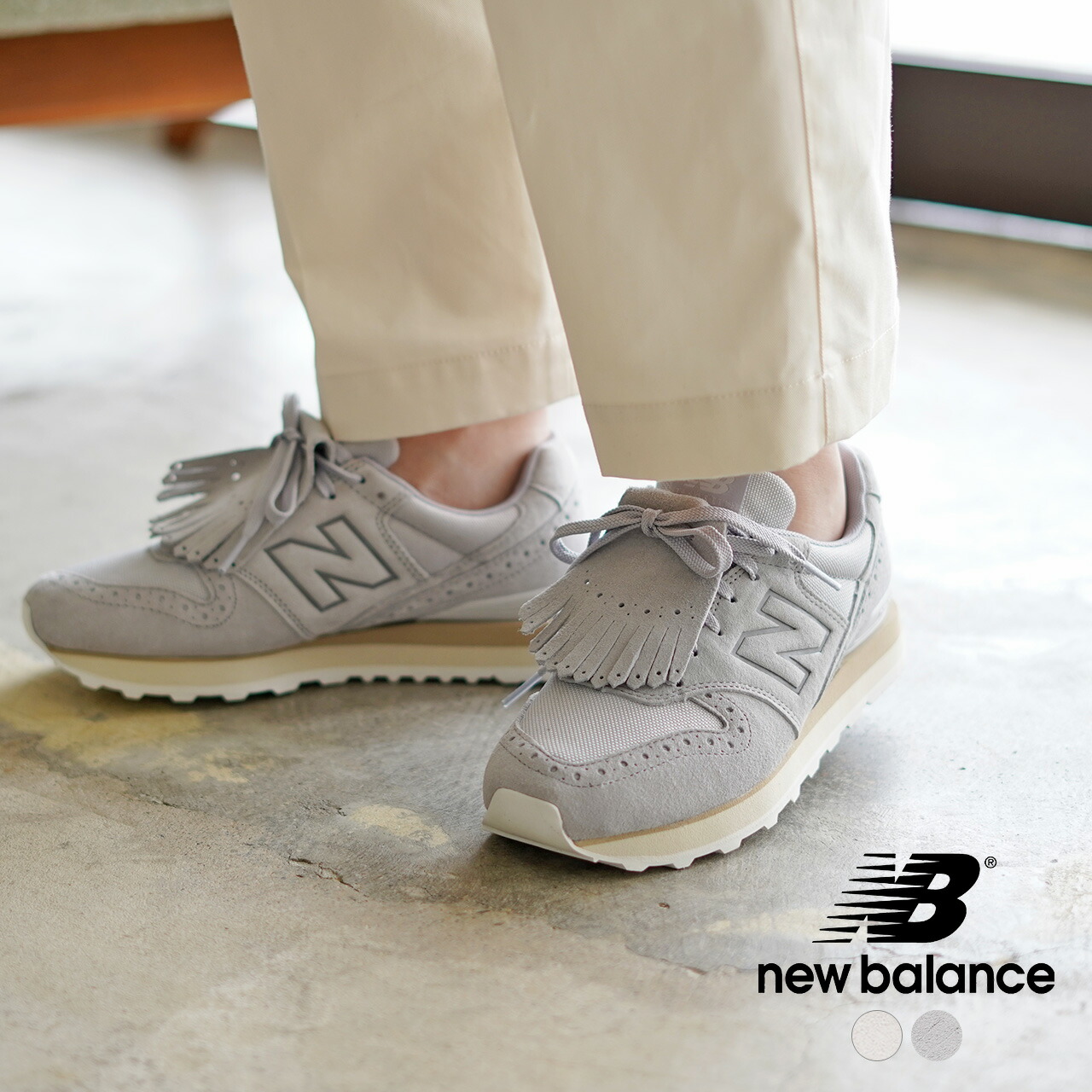 ニューバランス new balance タッセル スエード スニーカー レディース WL996TC2 WL996TD2 23.0cm-25.0cm  【送料無料】0217