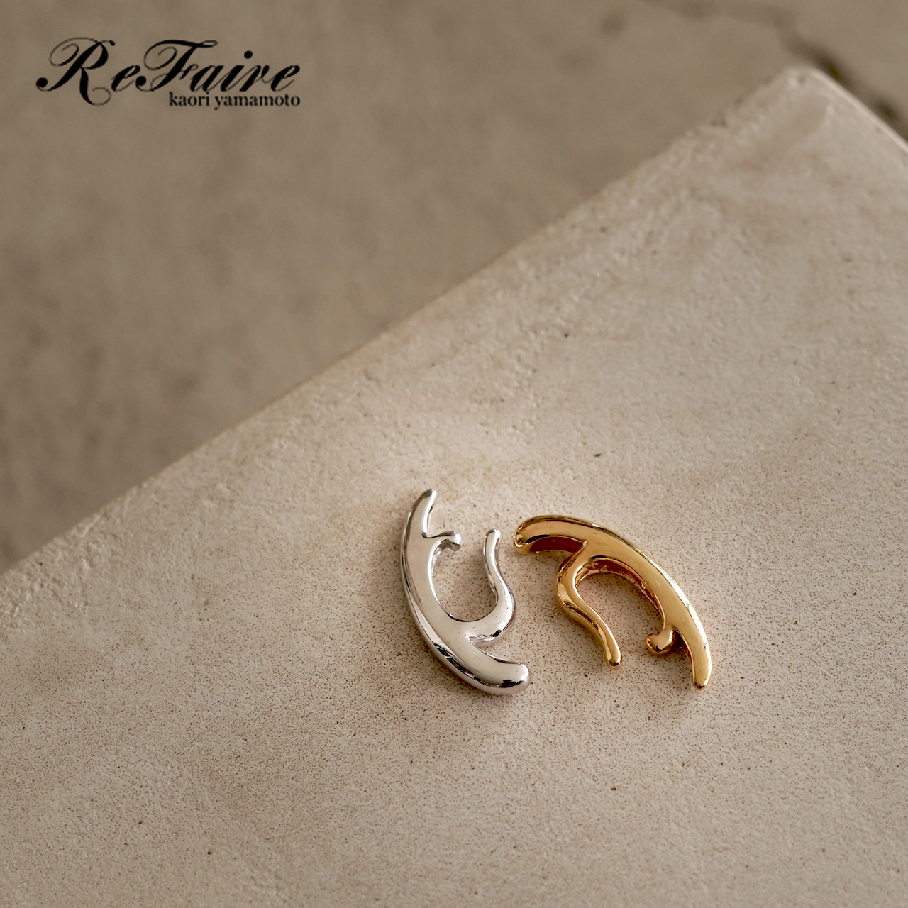 楽天市場】ルフェール ReFaire タフ イヤーカフ Tough EarCuff 23K