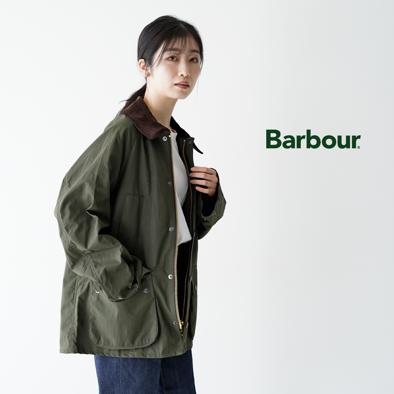 【楽天市場】バブアー Barbour オーバーサイズ ピーチスキン