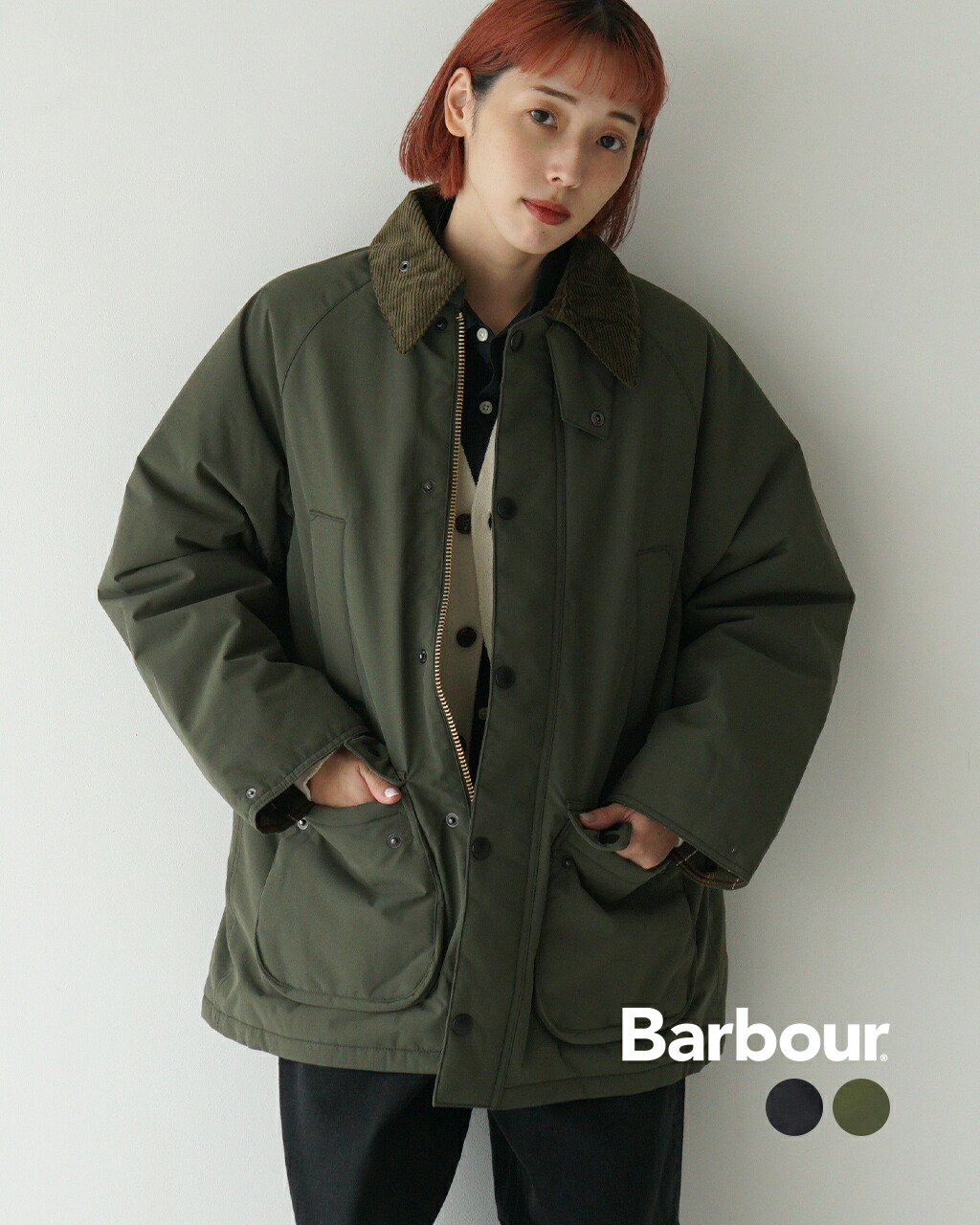 楽天市場】＼スーパーSALEポイント10倍／バブアー Barbour ビデイル ワックスジャケット レディース メンズ barbour os  Bedale Wax jacket オーバーサイズフィット オイルドコットン ブルゾン カーキグリーン グレー ブラック MWX1679 1020  xp10 : Crouka／クローカ