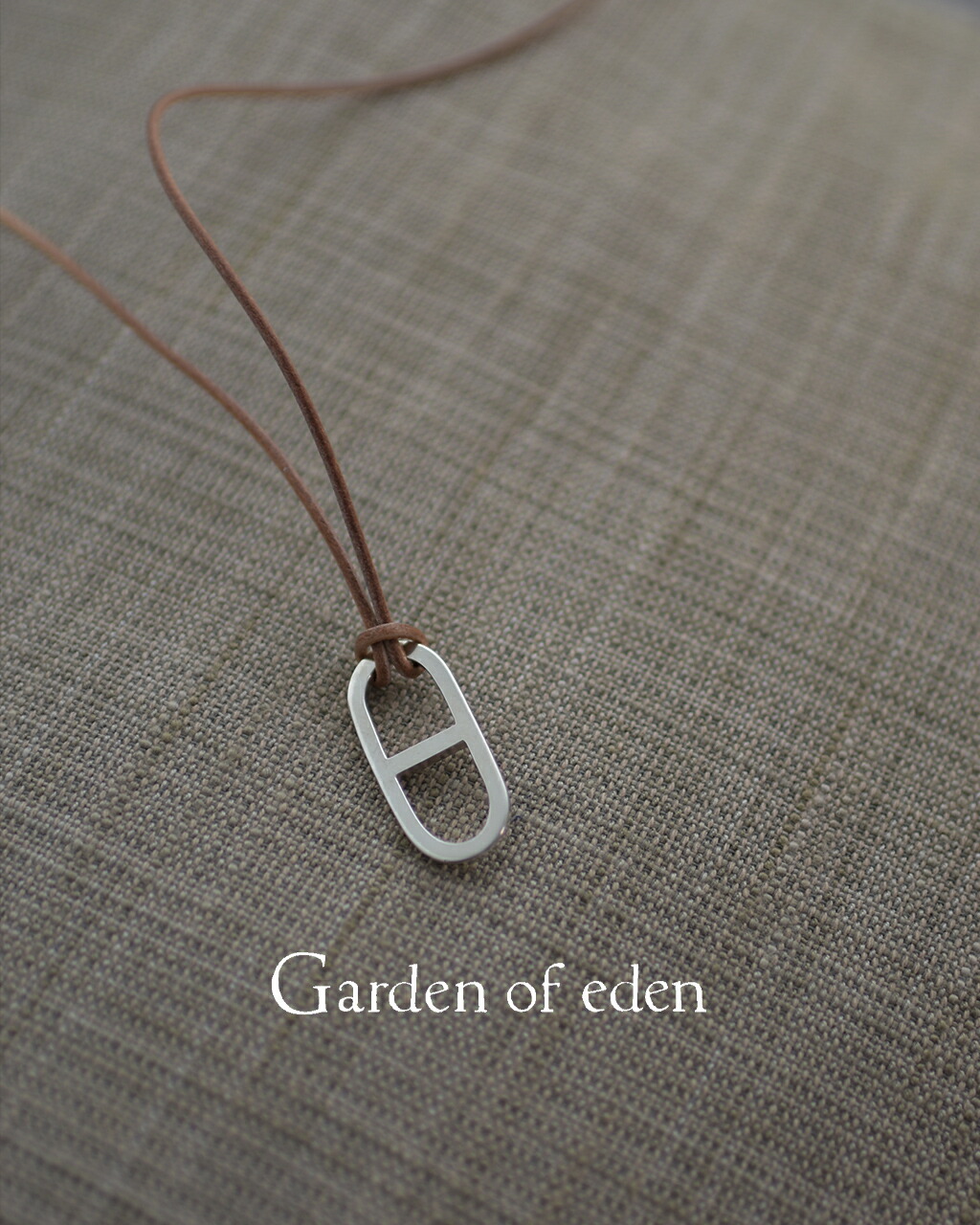 ガーデンオブエデン Garden of Eden アンカー レザー ネックレス ANCHER LEATHER NECKLACE(SMALL) シルバー925 アクセサリー レディース メンズ 22AW0051217 ギフト