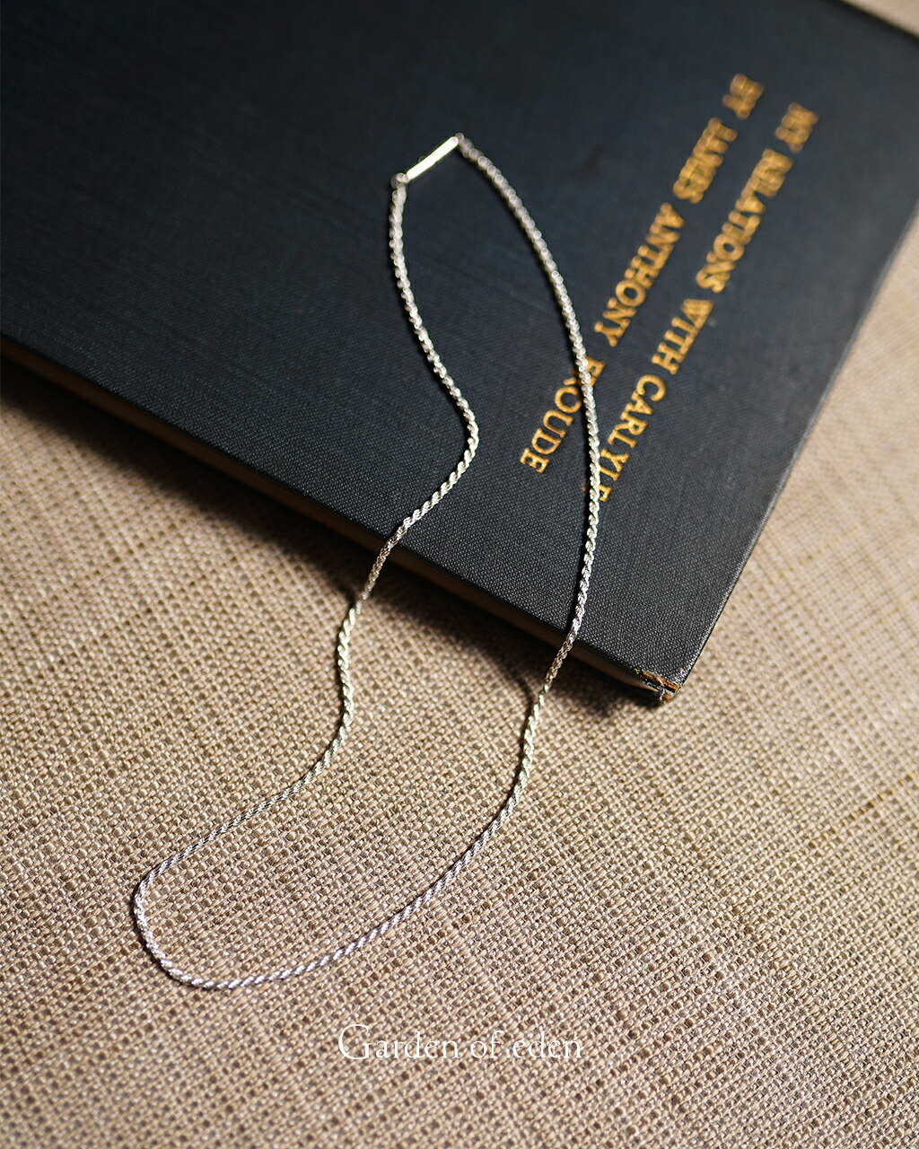 ガーデンオブエデン GARDEN OF EDEN ロープチェーンネックレス 40cm メンズ レディース ROPE CHAIN NECKLACE アクセサリー ジュエリー プレゼント ED25AW-015 0721｜Crouka／クローカ 20,625円