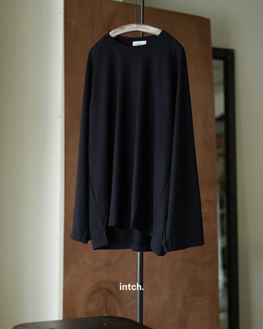 kinema waffle henley neck ブラック　サイズM kinema waffle henley neck ブラック サイズM Heavyweight