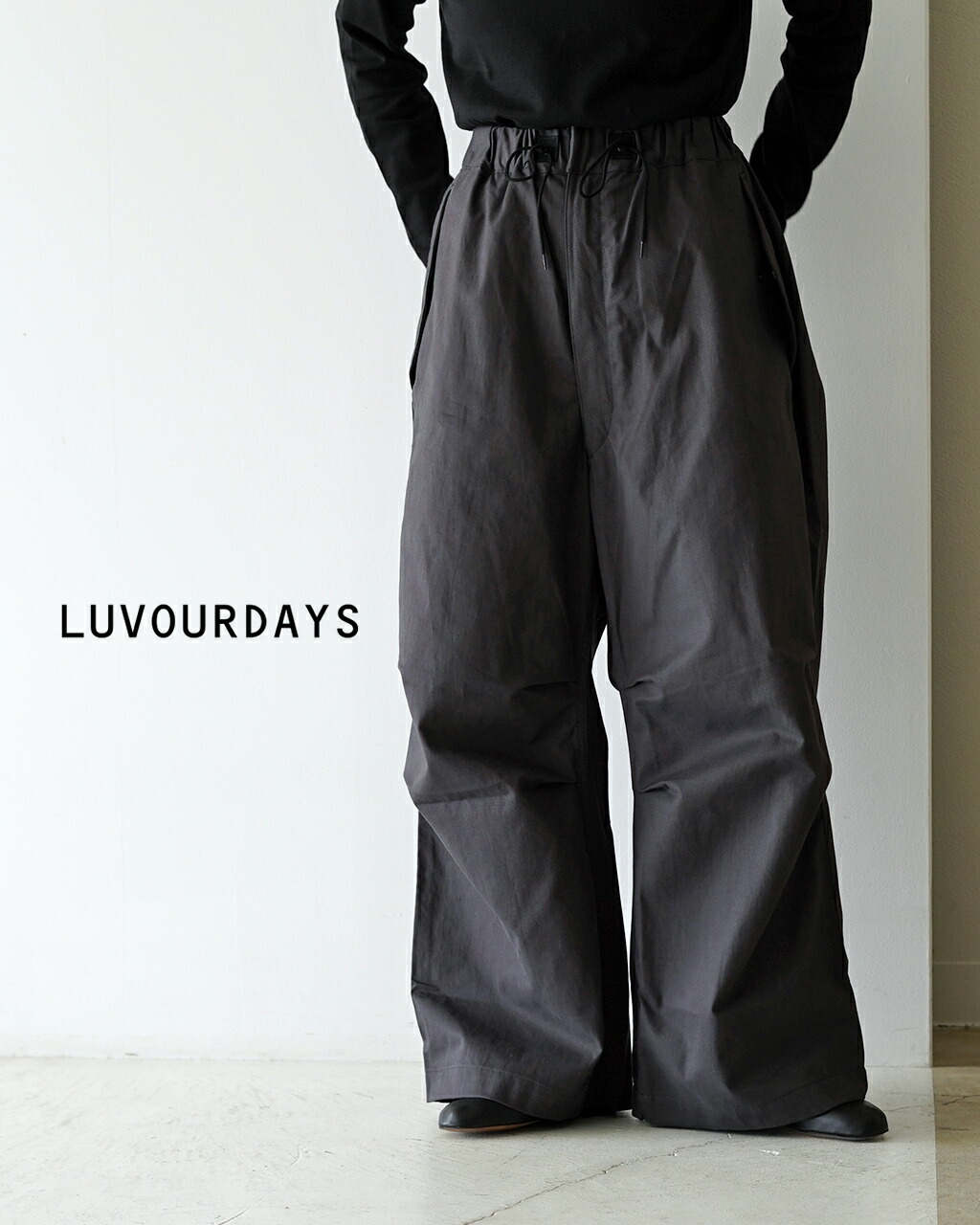 【期間限定ポイント15倍】【アウトレット！30%OFF】ラブアワーデイズ LUVOURDAYS M51オーバーパンツ レディース M51 OVER PANTS ワイドパンツ ミリタリー LV-PT4305 0817 xp10