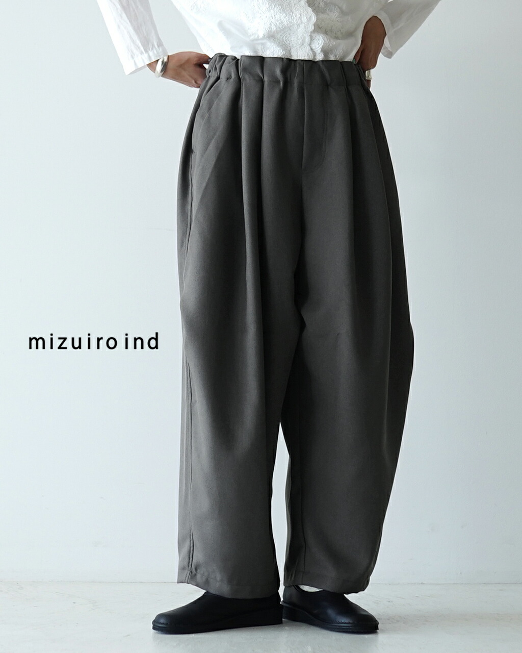 楽天市場】ミズイロインド mizuiro ind ペインター イージーパンツ