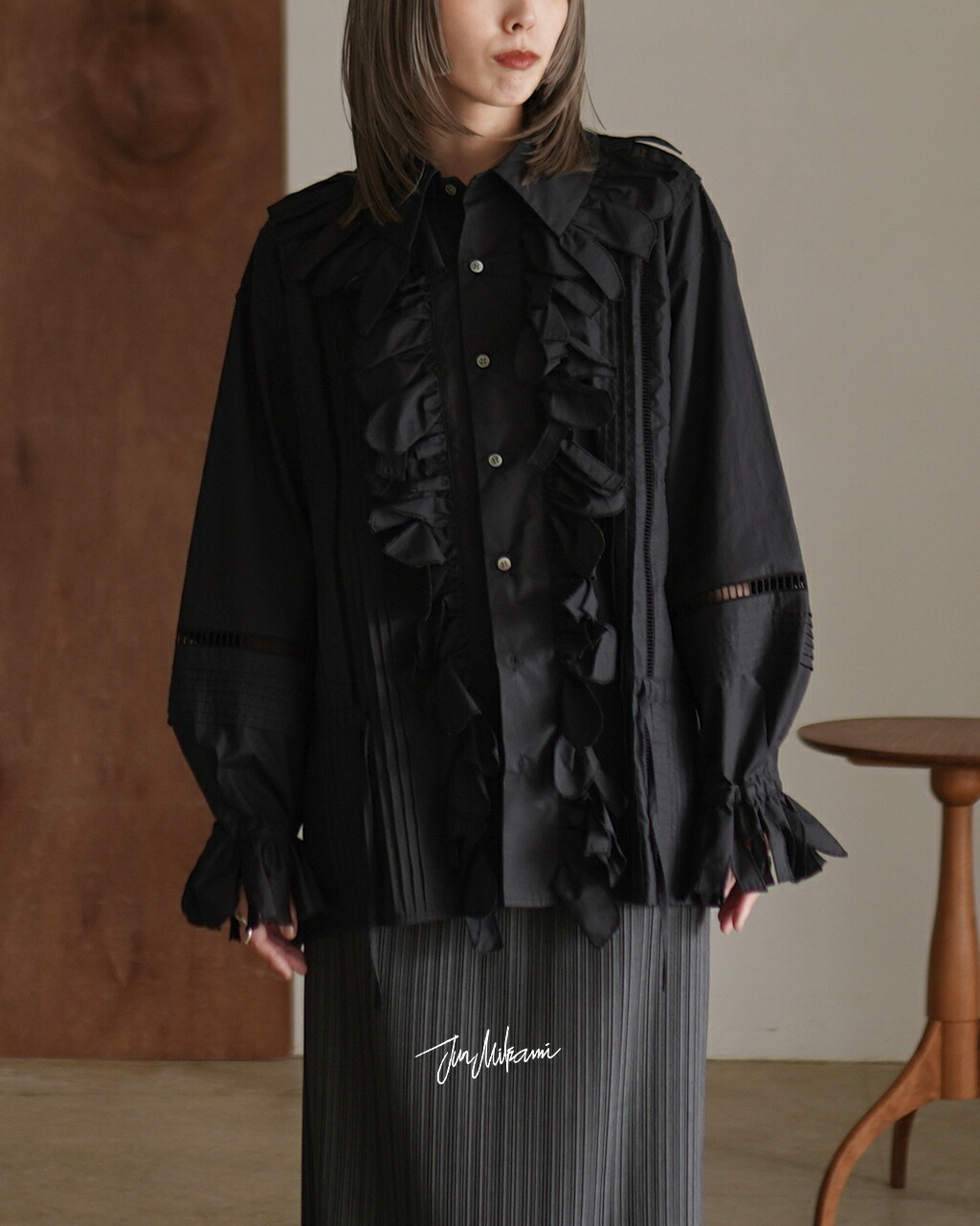 楽天市場】[送料無料]JUN MIKAMI : [レディース]ハーフジップ