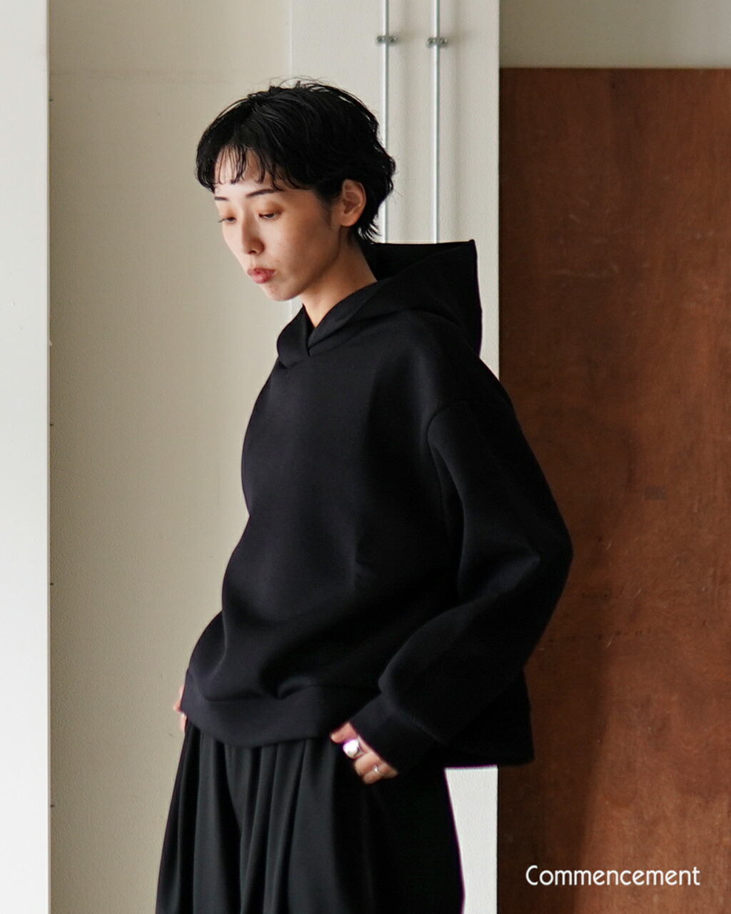 【SALE！30%OFF】コメンスメント Commencement モチ フーディー レディース Mochi hoodie スウェット パーカー C-276 0928｜Crouka／クローカ 7,007円