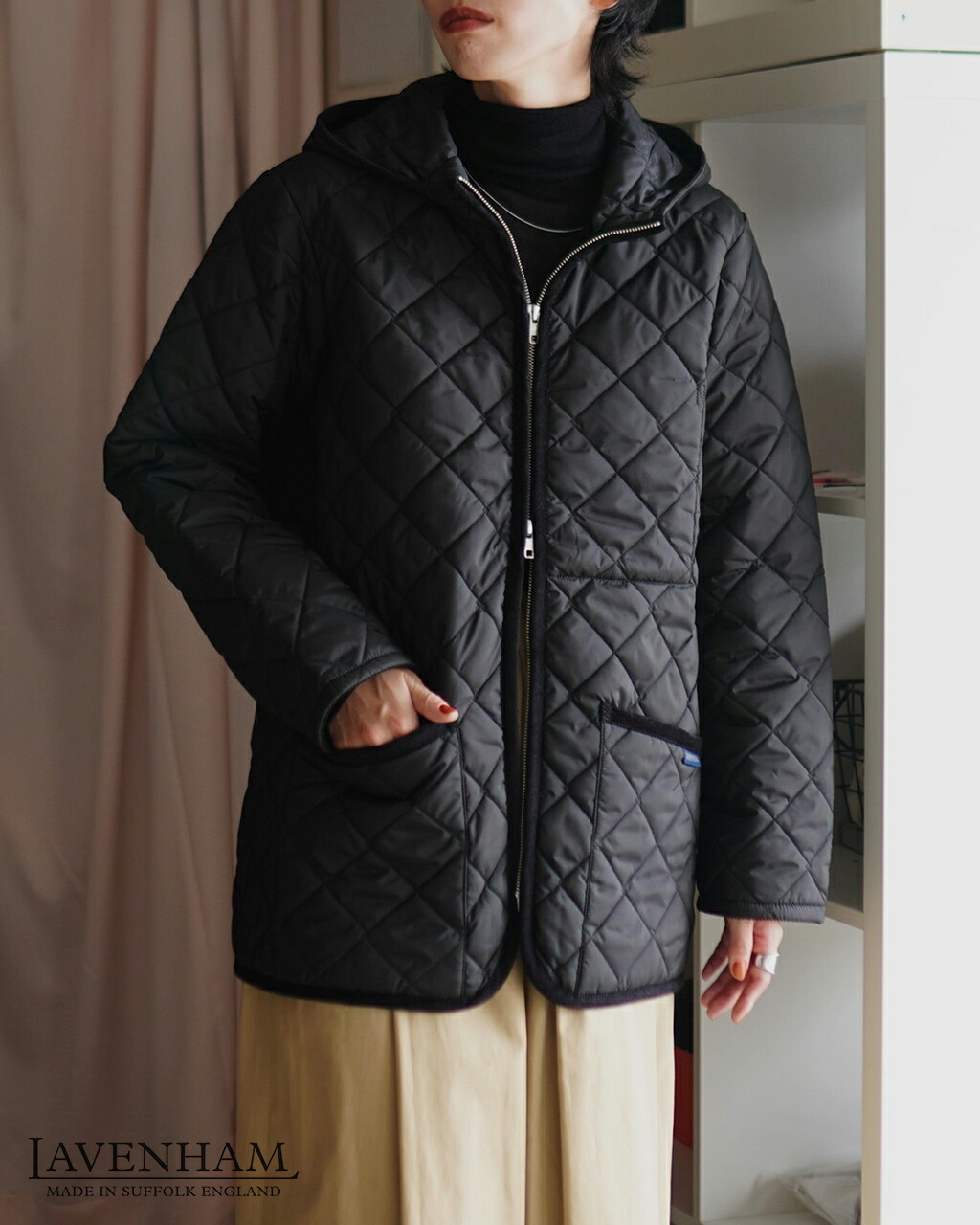 ラベンハム LAVENHAM ジップド クレイドン キルティングジャケット メンズ レディース ZIPPED CRAYDON MENS LV12005 1005｜Crouka／クローカ