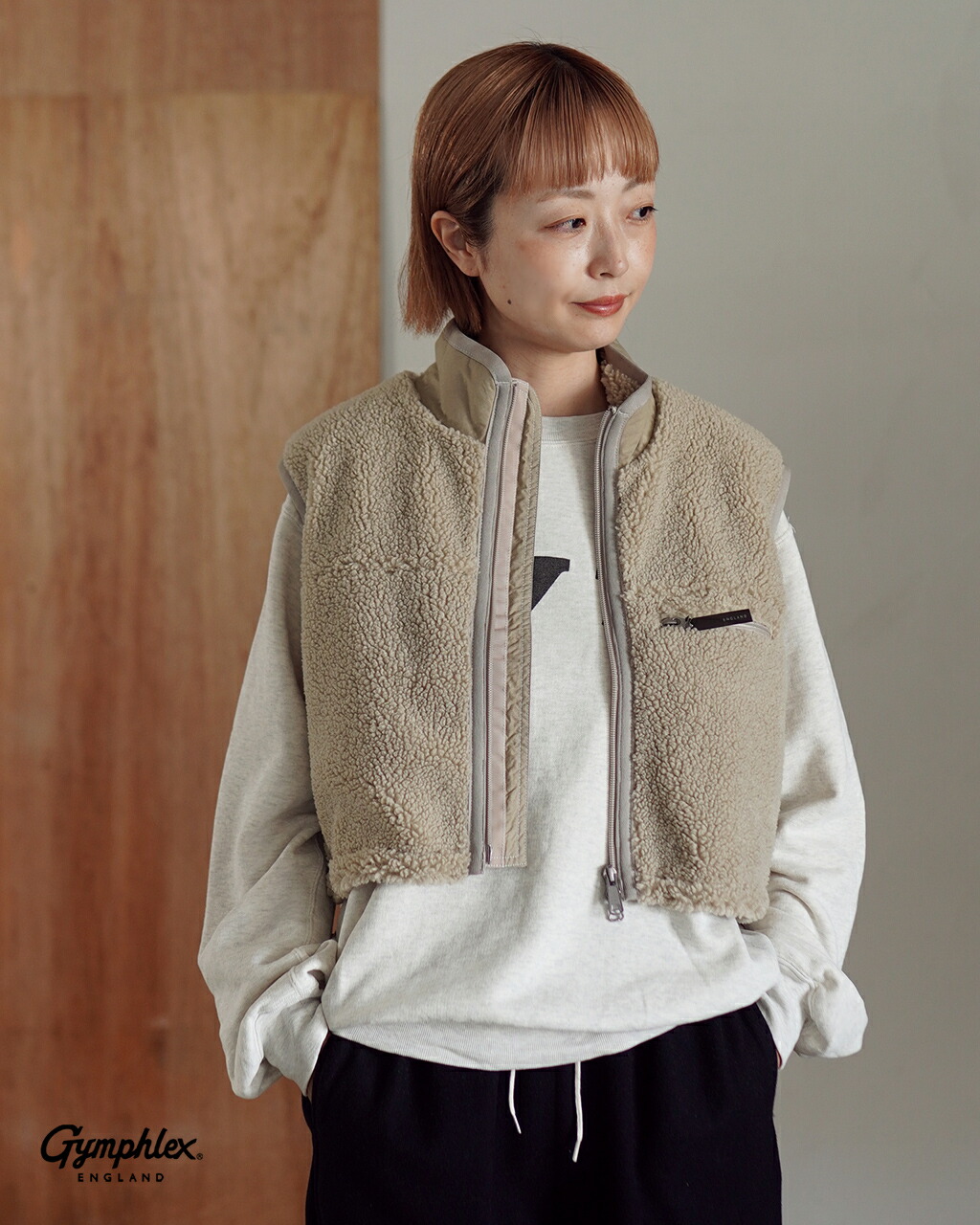 楽天市場】【ポイント20倍】サクラ SACRA プードルファー ショートジレ