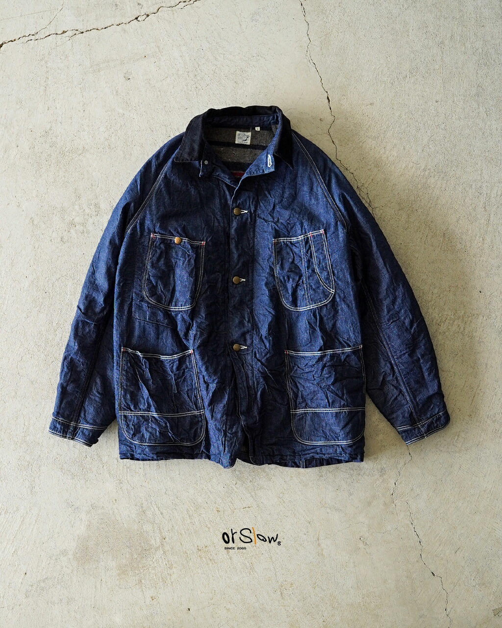 楽天市場】【ポイント10倍】オアスロウ orslow カバーオール デニム