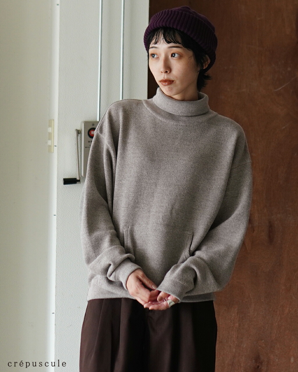 NEPLA. ALAIN ZIP P/O KNIT OK048-5Aライトグレー nepla-ok048-5a_1.jpg?crop=