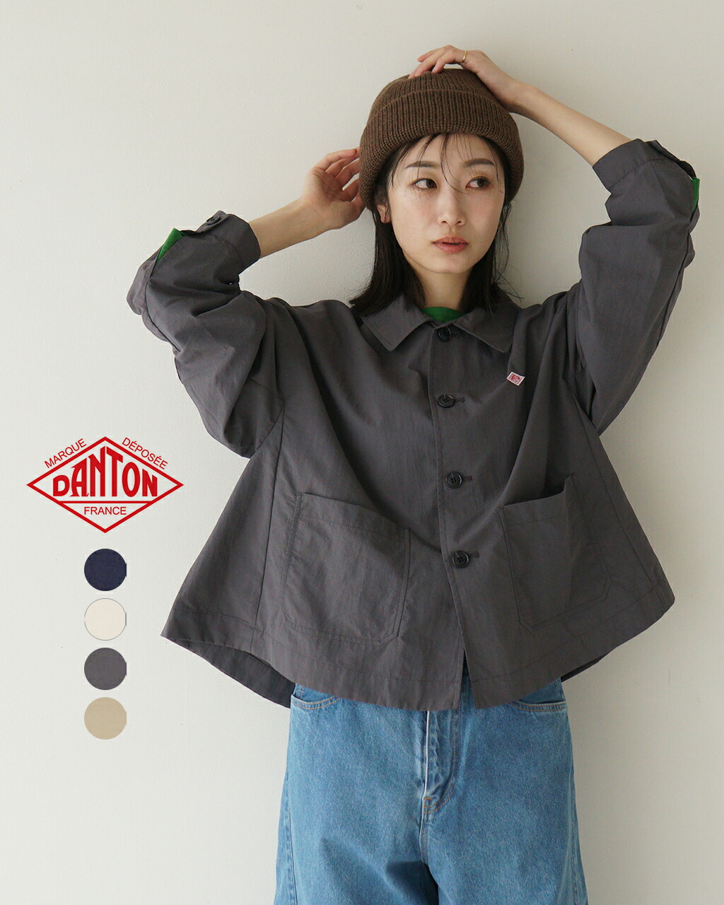 楽天市場】ダントン DANTON シャツジャケット レディース HORSE