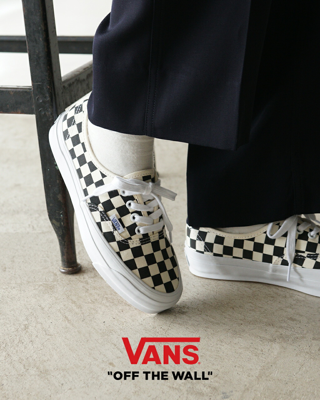 VANS チェッカーボード アナログ時計 VANS バンズ スニーカー PREMIUM DIP DYE CHECKERBOARD