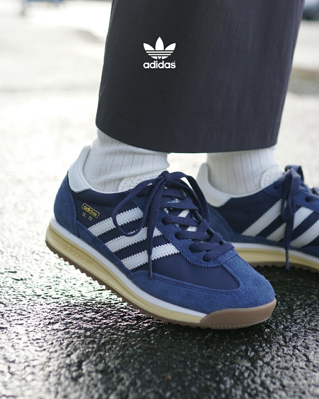 adidas ハンドボール スペツィアル SPEZIAL ネイビー 23.5cm