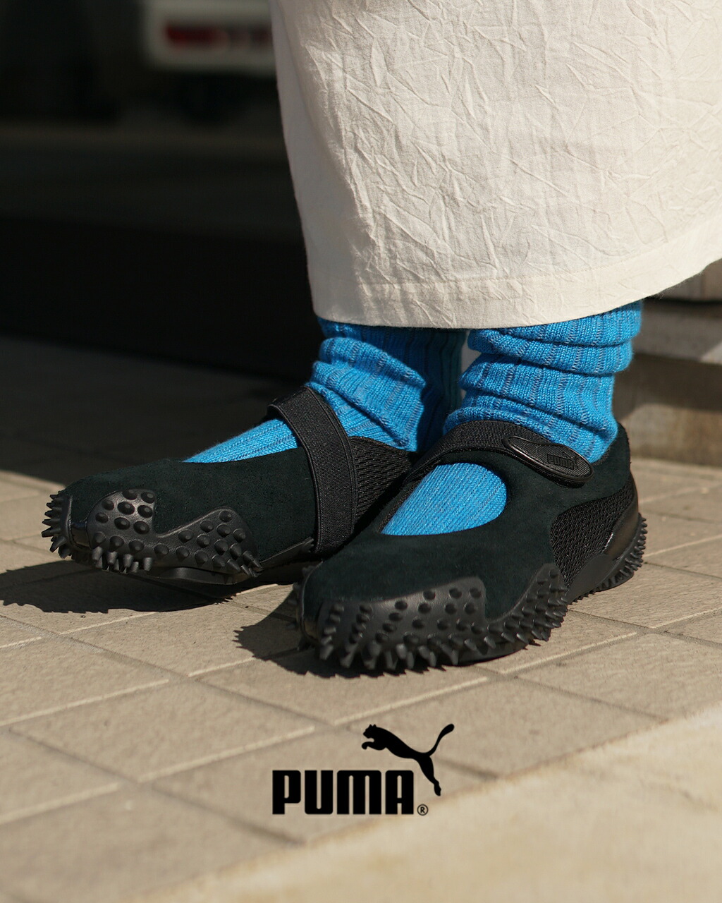 新品未使用　Puma プーマ　モストロ　フェイ　プレミアムスニーカー25.5cm PUMA プーマ シューズ MOSTRO FEY PRM BLACK COOL DARK GRAY