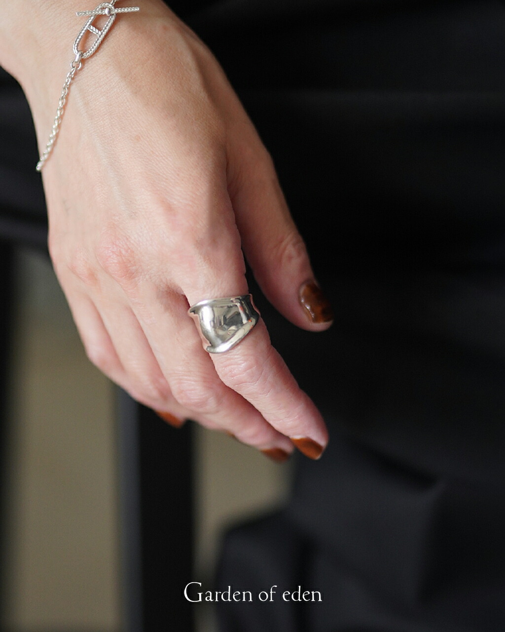 ガーデンオブエデン Garden of eden アーマーカバーリング-S ユニセックス ARMOR COVER RING-S ED26AW-126 シルバー silver シルバー925 silver925 シルバーブレスレット|Crouka/クローカ