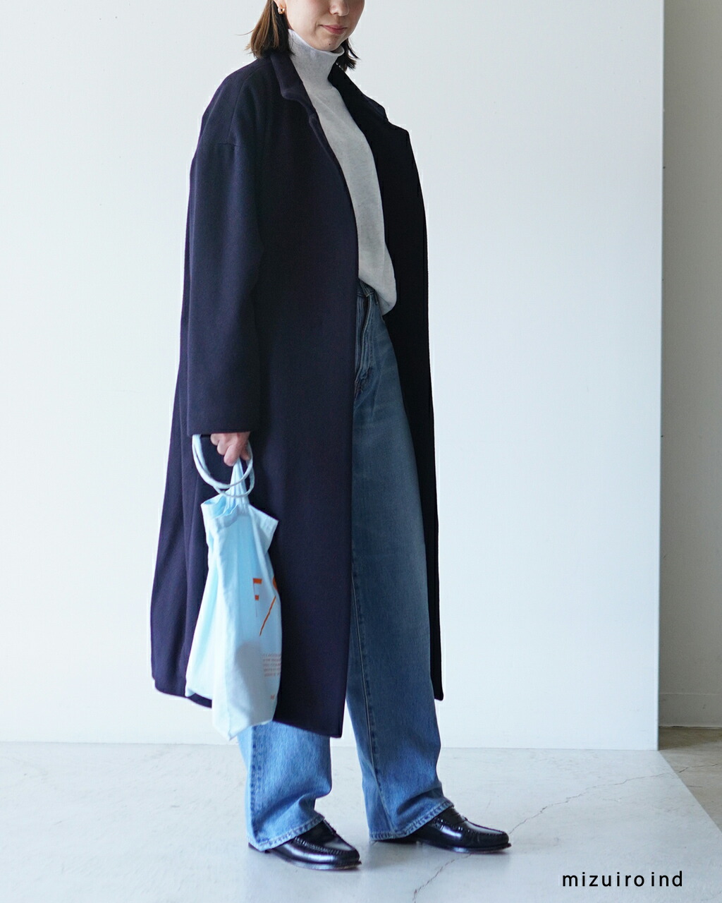 NEPLA. ALAIN ZIP P/O KNIT OK048-5Aライトグレー NEPLA. ネプラ アランニット ジップ プルオーバーニット レディース