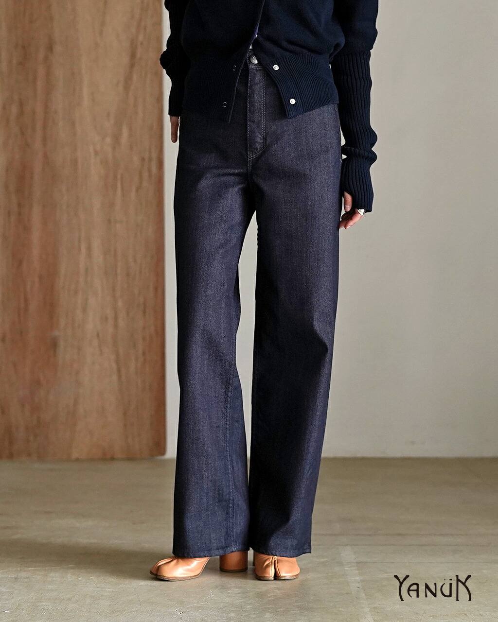 楽天市場】YANUK ヤヌーク パンツ レディース ワイド デニム フレア