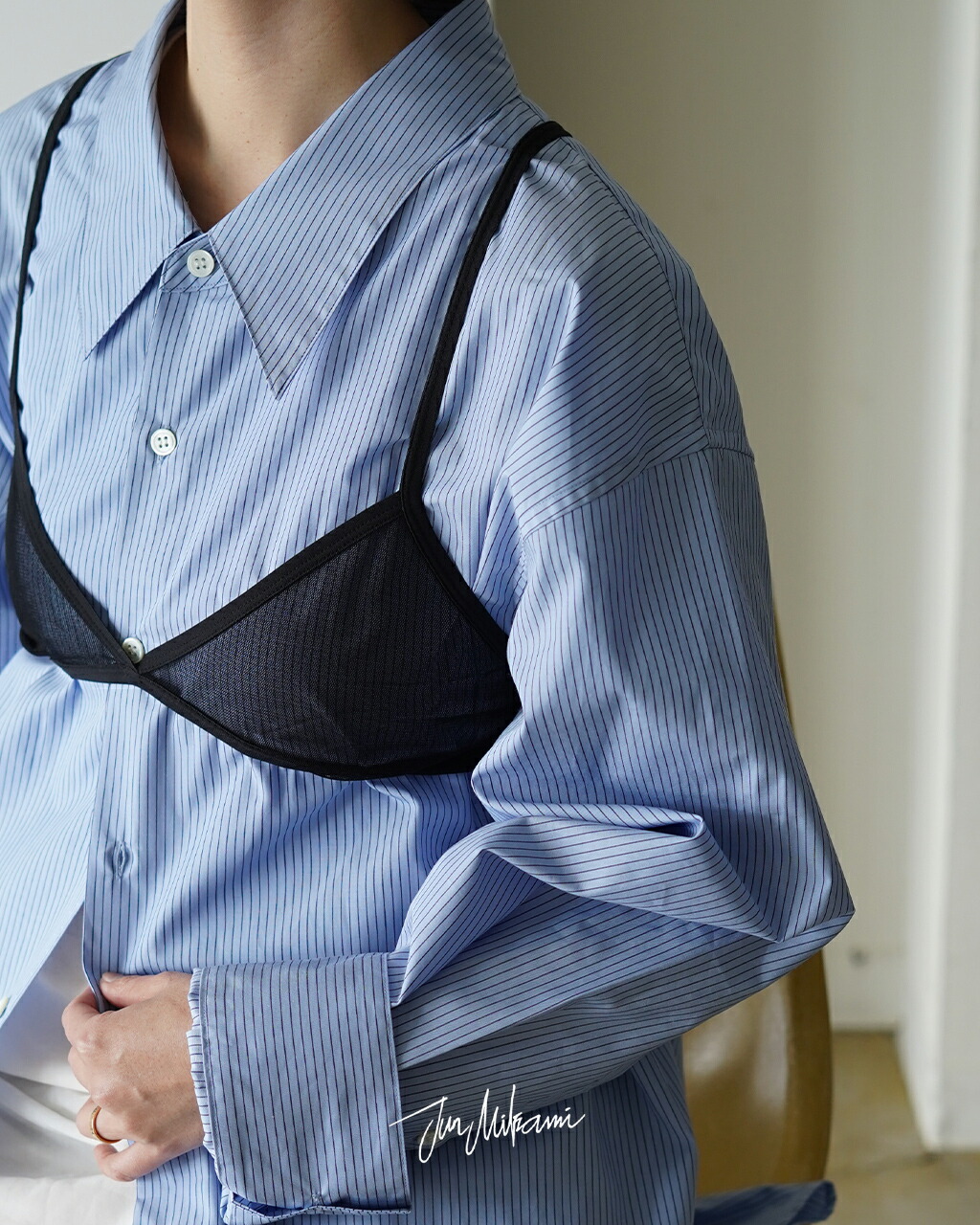 ジュンミカミ JUN MIKAMI パワーネットBR レディース 26SS-21-S レイヤード ビスチェ キャミソール ブラトップ 0212｜Crouka／クローカ