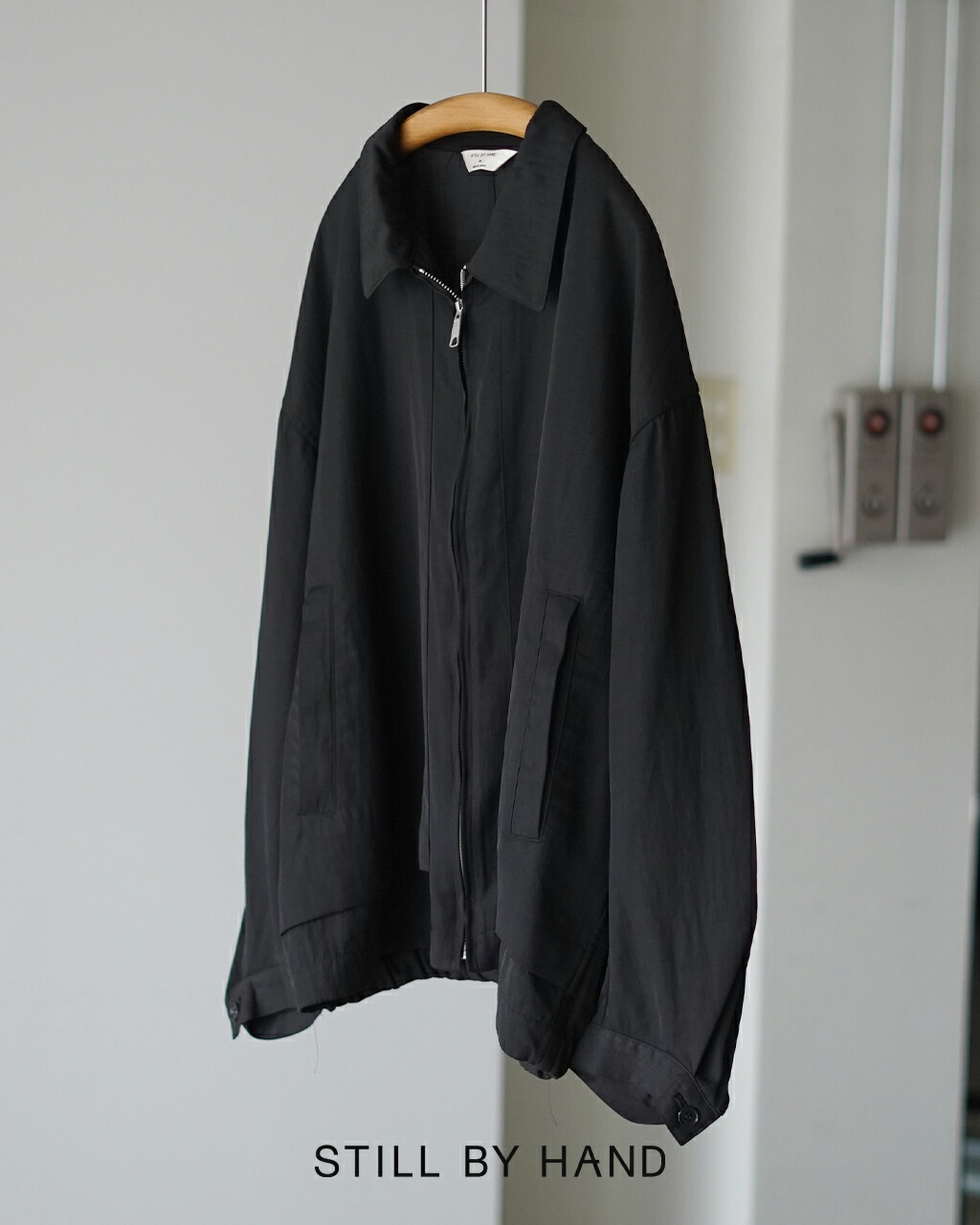 スティルバイハンド STILL BY HAND ピグメントプリント ジップアップブルゾン メンズ Pigment print zip up blouson BL05261 0320 xp10