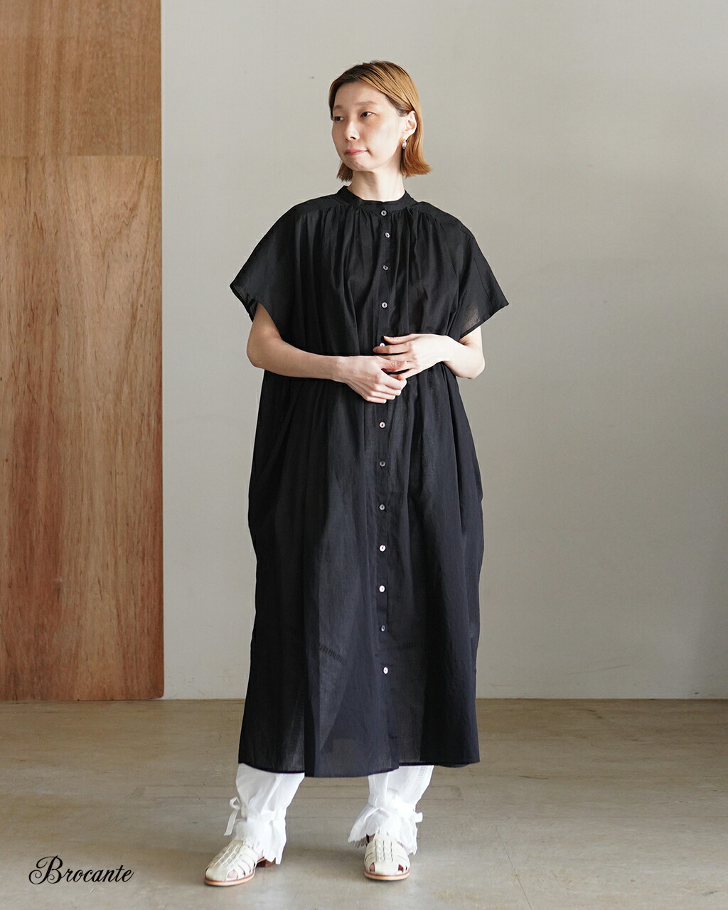 【SALE！30%OFF】ブロカント Brocante フロンセワンピース レディース 37-269X 0415｜Crouka／クローカ