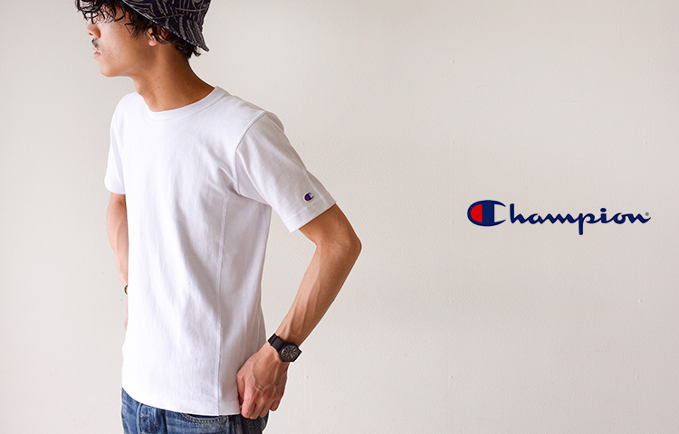 champion reverse weave t shirt white