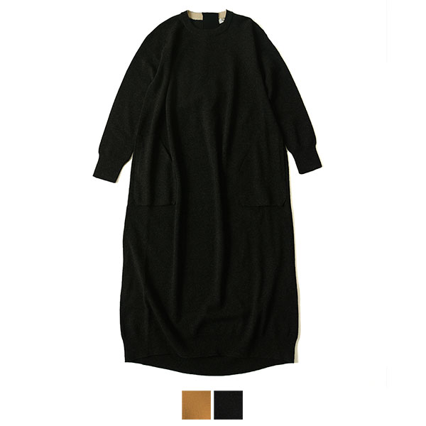 楽天市場 Iliann Loeb イリアンローブ クルーネック ロング丈 ニットワンピース 4 135 送料無料 Crouka クローカ