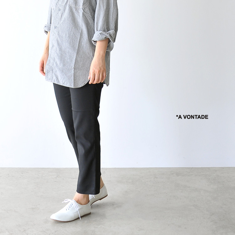 楽天市場 ポイント10倍 A Vontade アボンタージ Slim Easy Slacks スリムイージースリムスラックス テーパードパンツ Vtd 0291 Pt 0515 Crouka クローカ